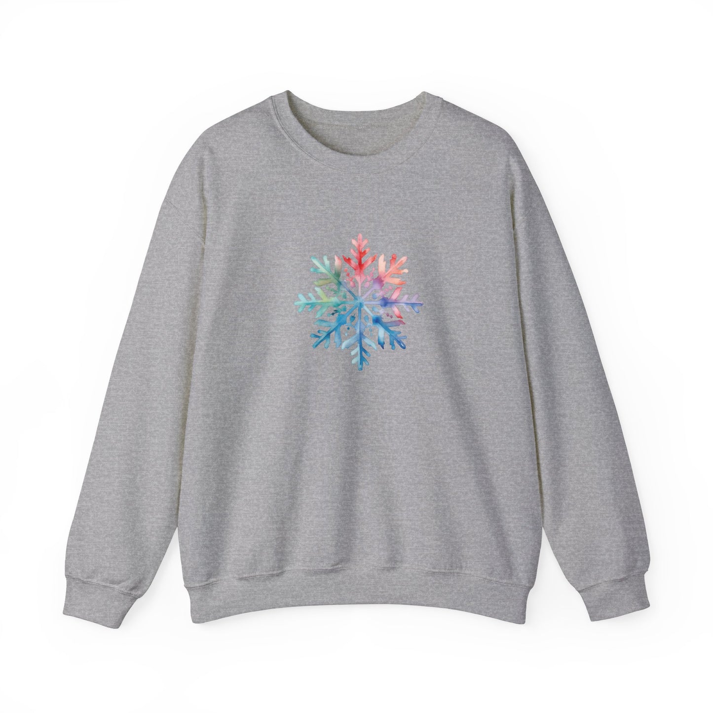 Watercolor Snowflake Sweatshirt