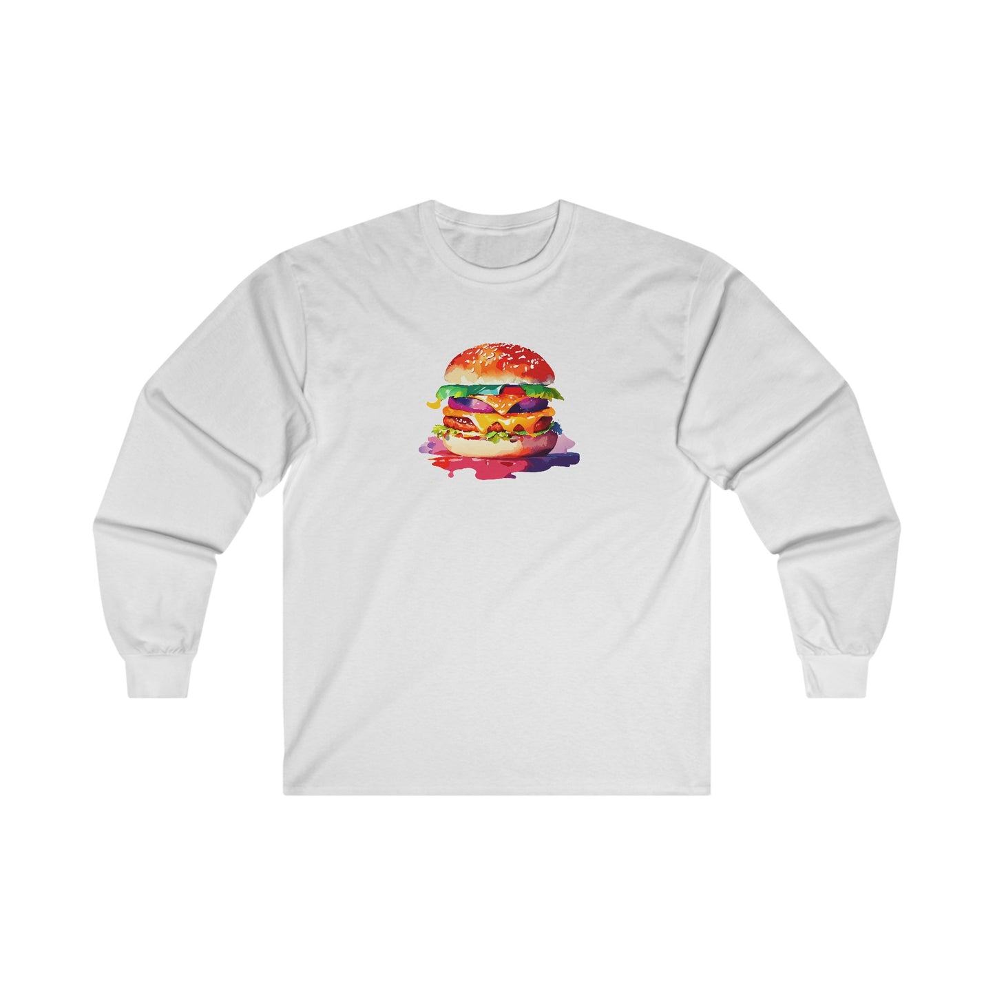 Cheeseburger Long Sleeve Tee