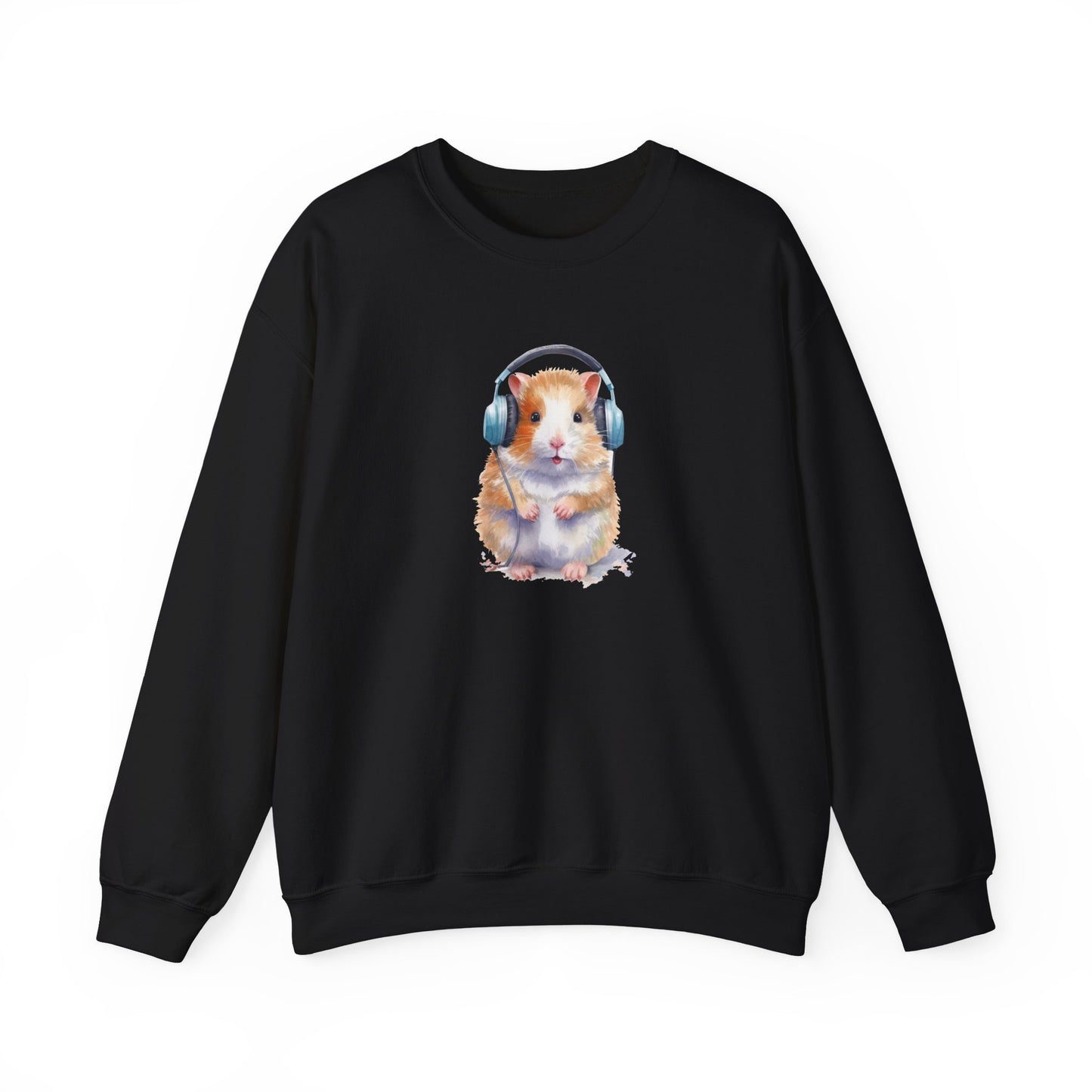 Hamster with Headphones Sweatshirt