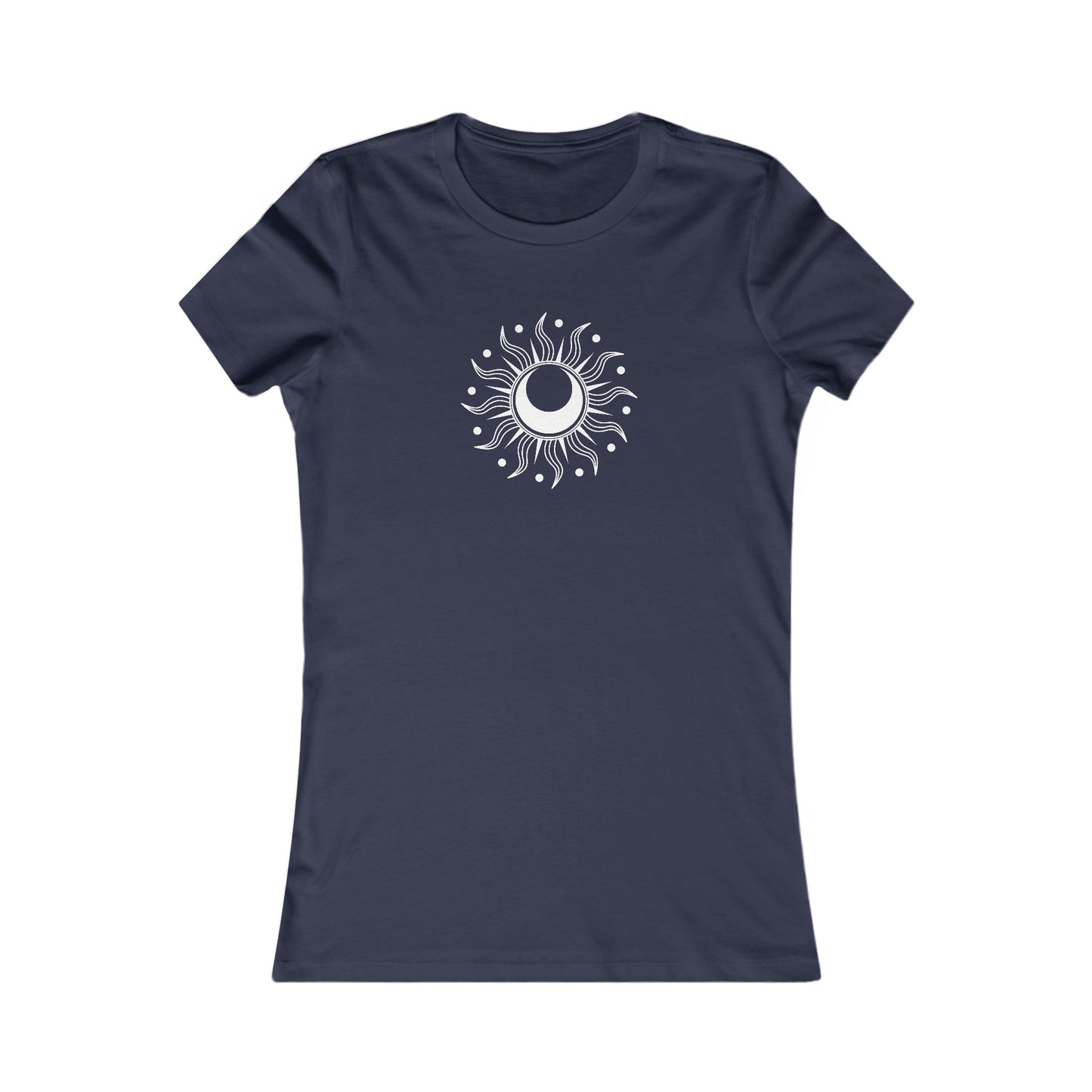 Sun and Moon Fitted Tee