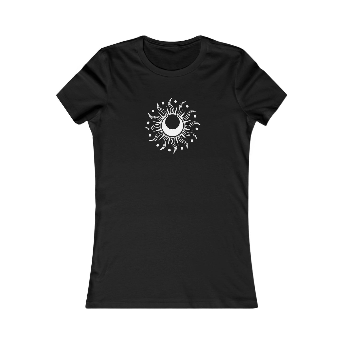 Sun and Moon Fitted Tee