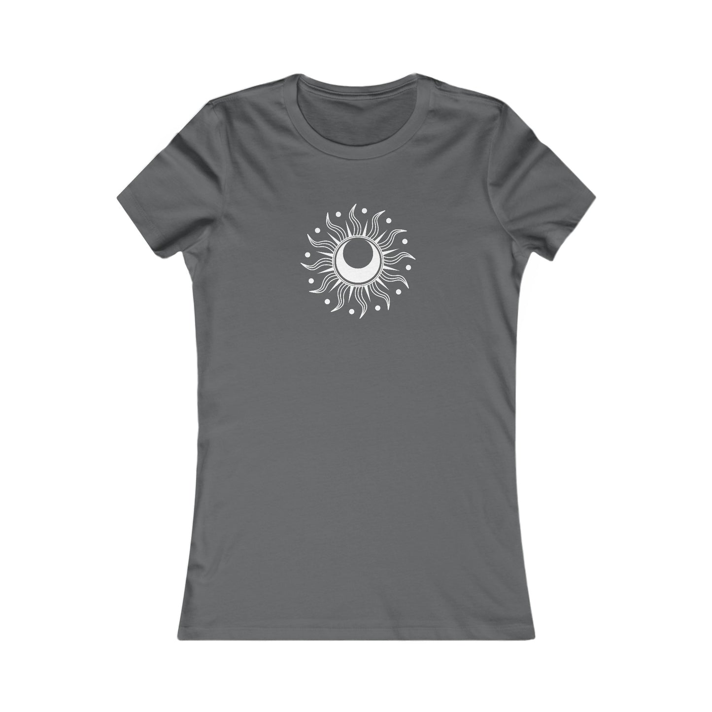 Sun and Moon Fitted Tee
