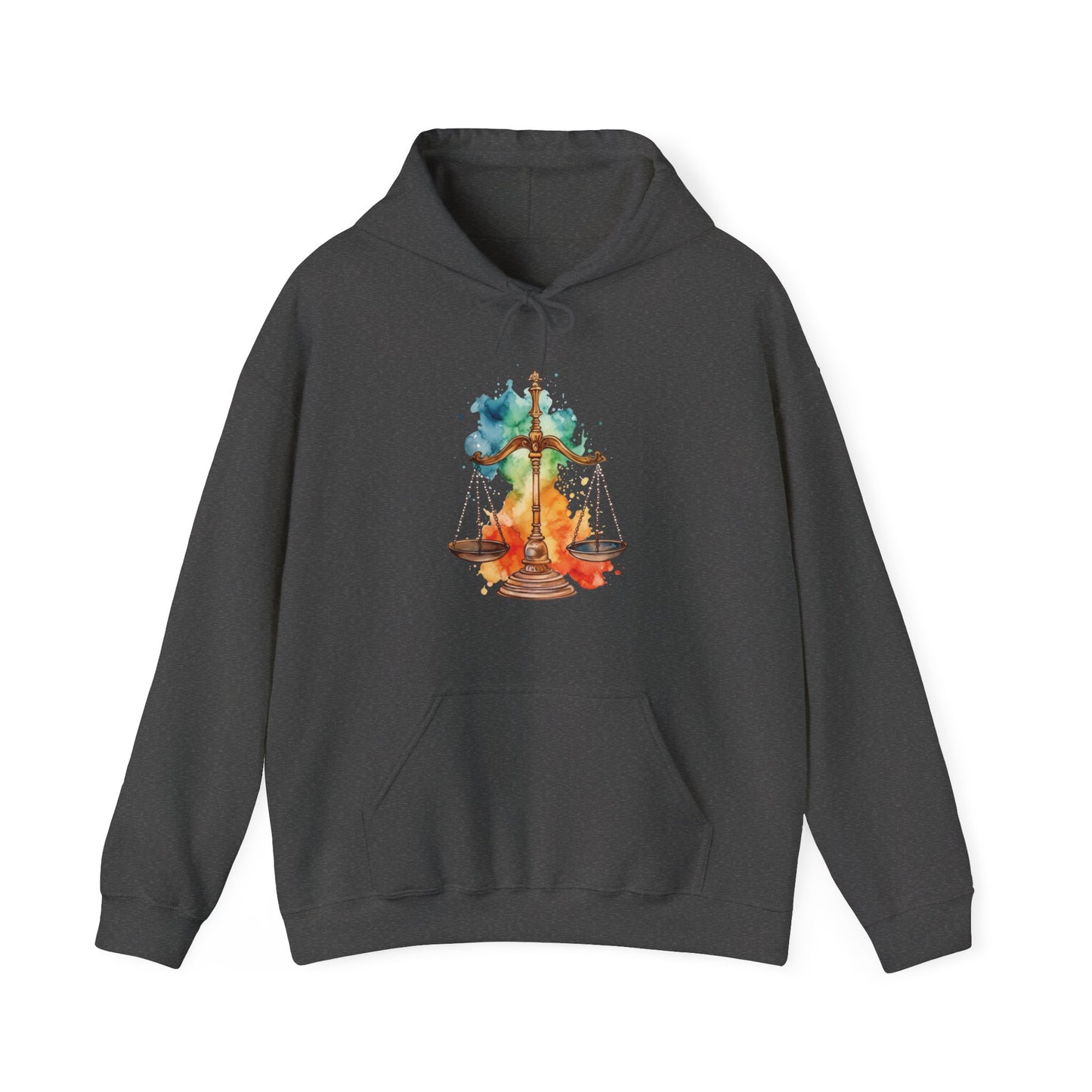 Watercolor Scale Hooded Sweatshirt