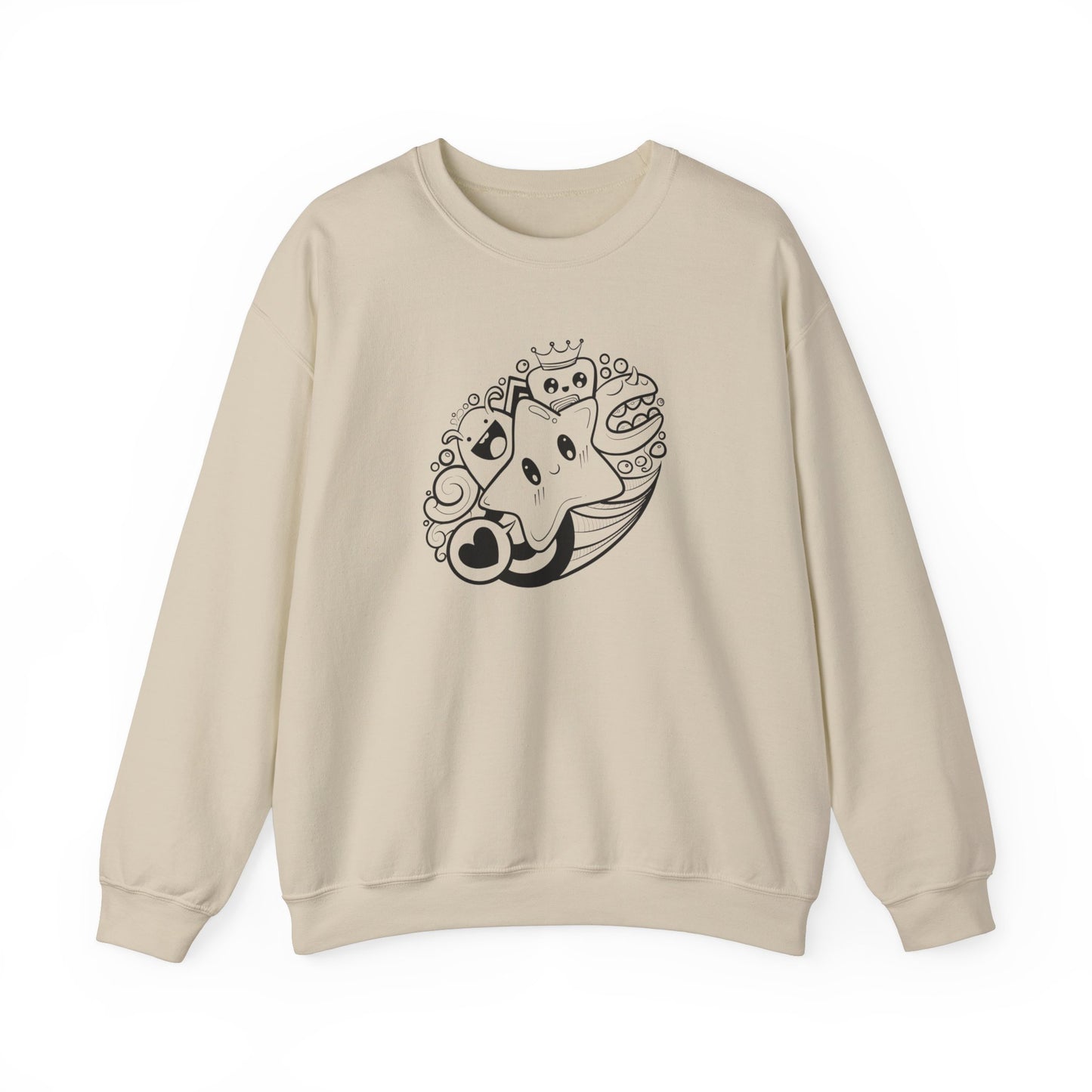 Cute Characters Sweatshirt
