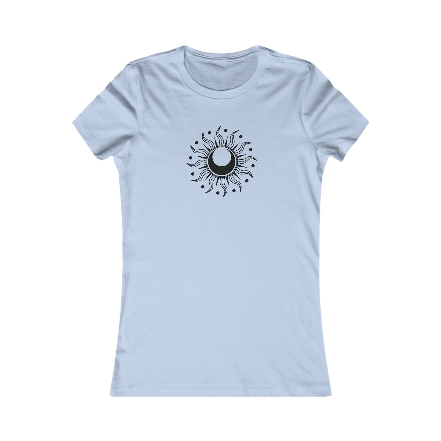 Sun and Moon Fitted Tee