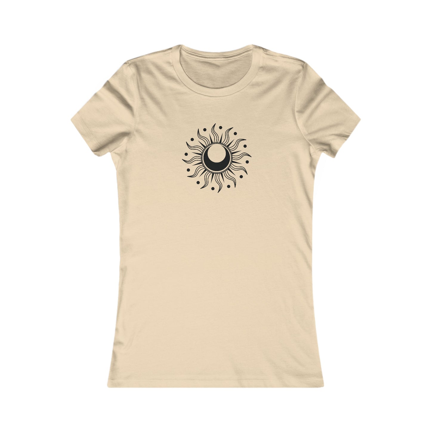 Sun and Moon Fitted Tee
