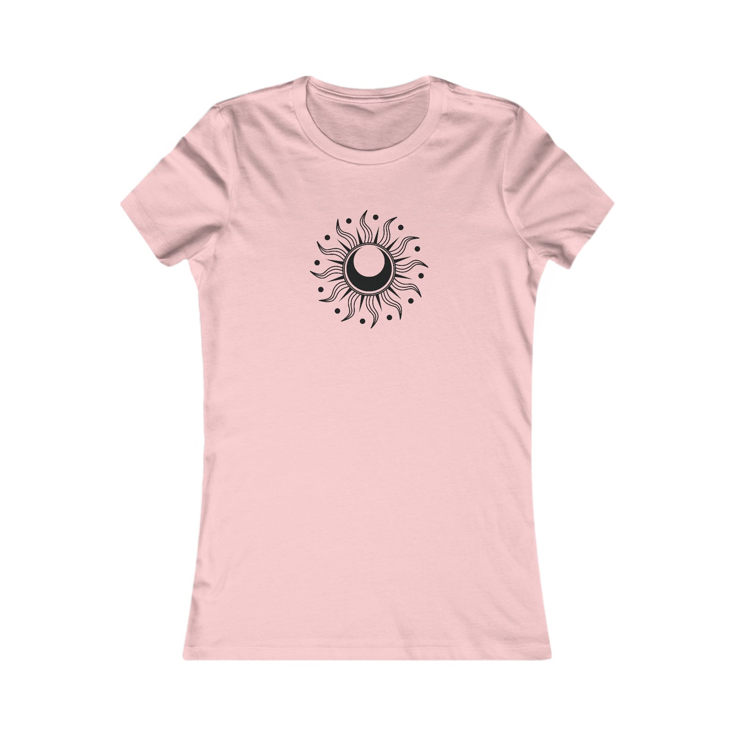 Sun and Moon Fitted Tee