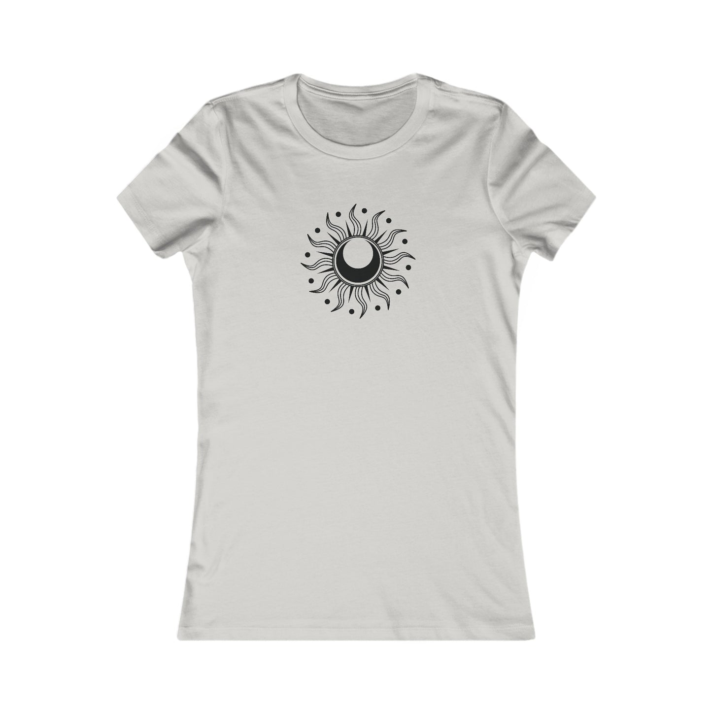 Sun and Moon Fitted Tee