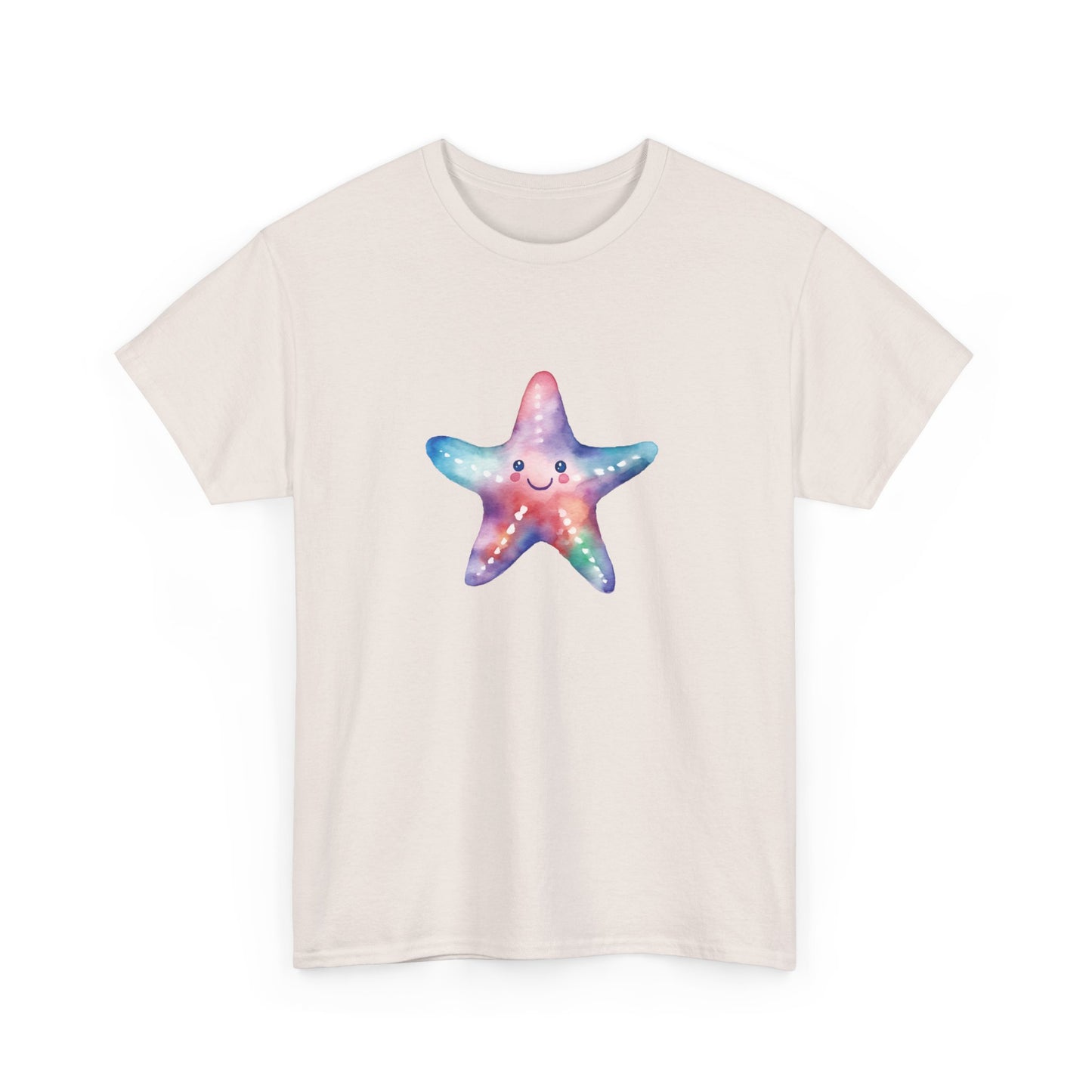 Watercolor Starfish Short Sleeve Tee
