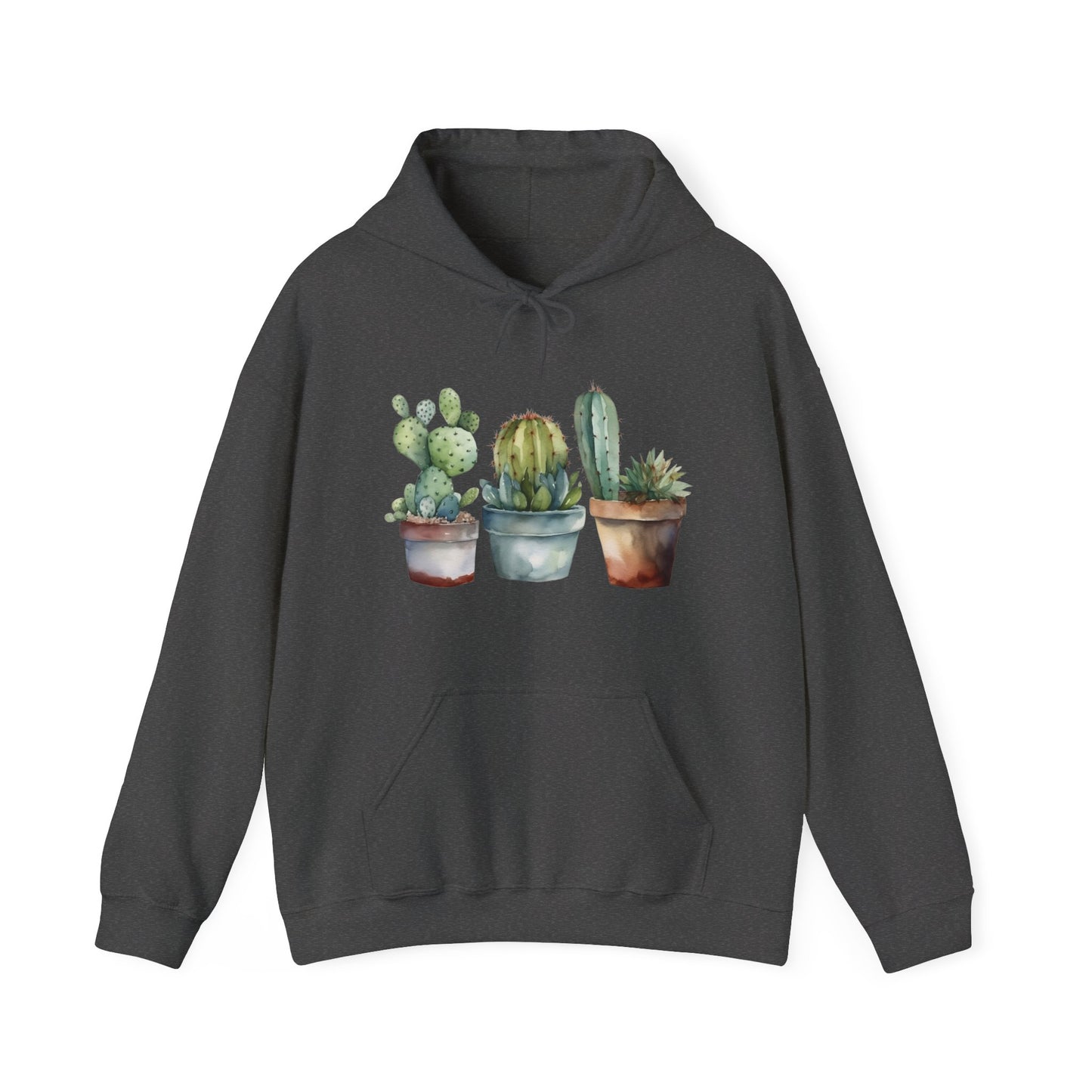 Cactus Set Hooded Sweatshirt