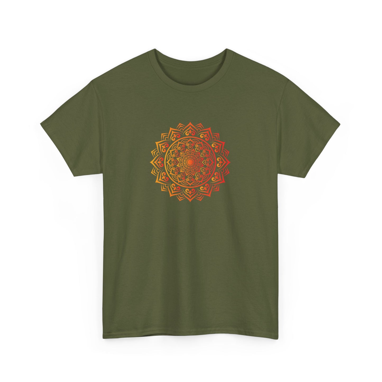 Colorful Mandala Short Sleeve Tee (015)