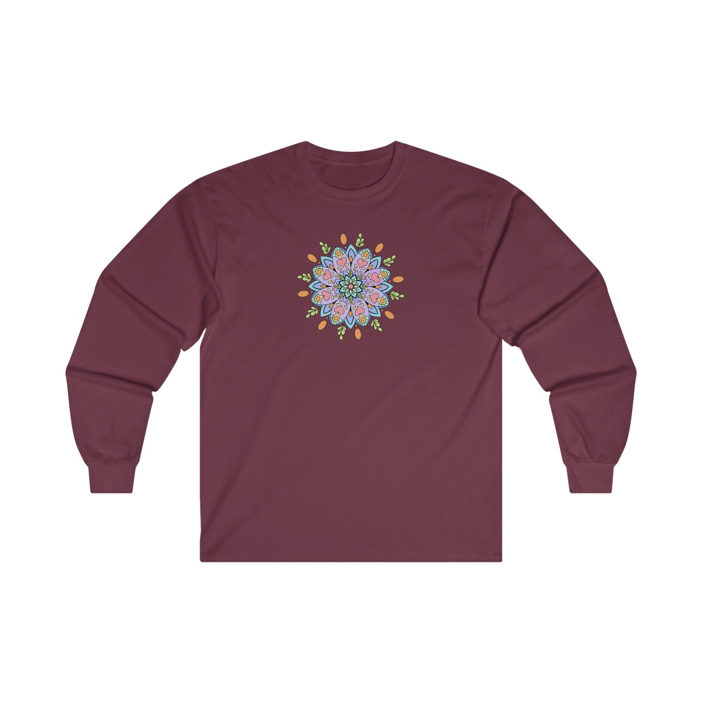 Colorful Mandala Long Sleeve Tee (031)