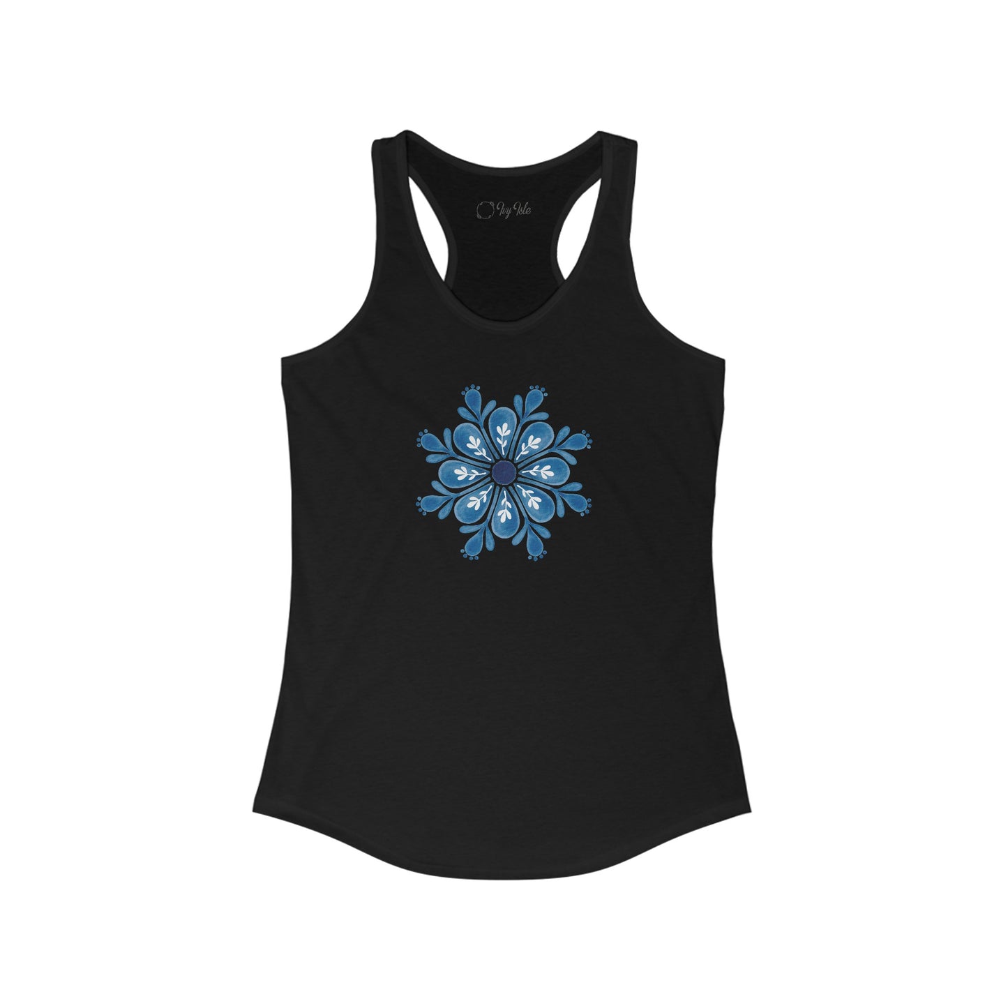 Snowflake Mandala Racerback Tank