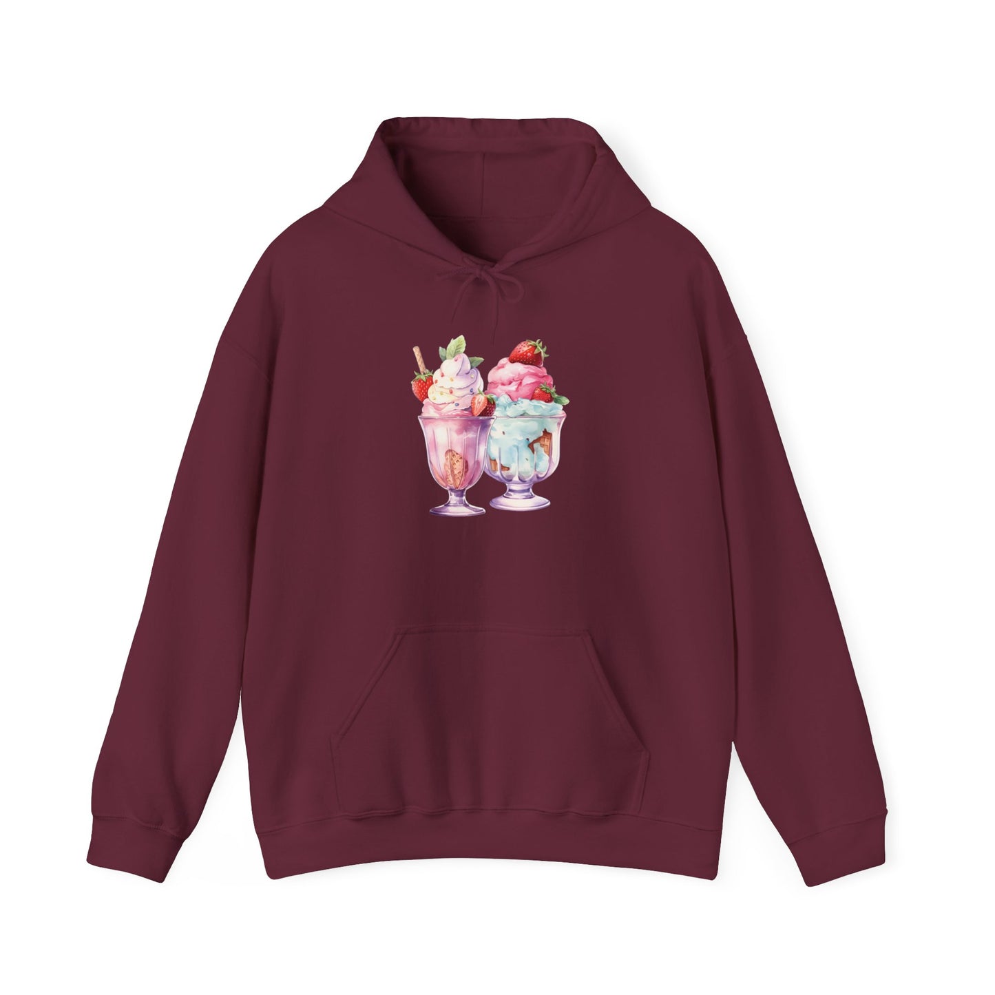 Ice Cream Sundae Hooded Sweatshirt