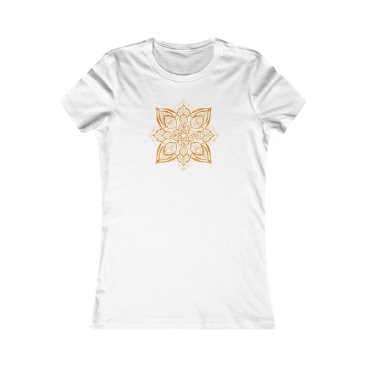Colorful Mandala Fitted Tee (033)