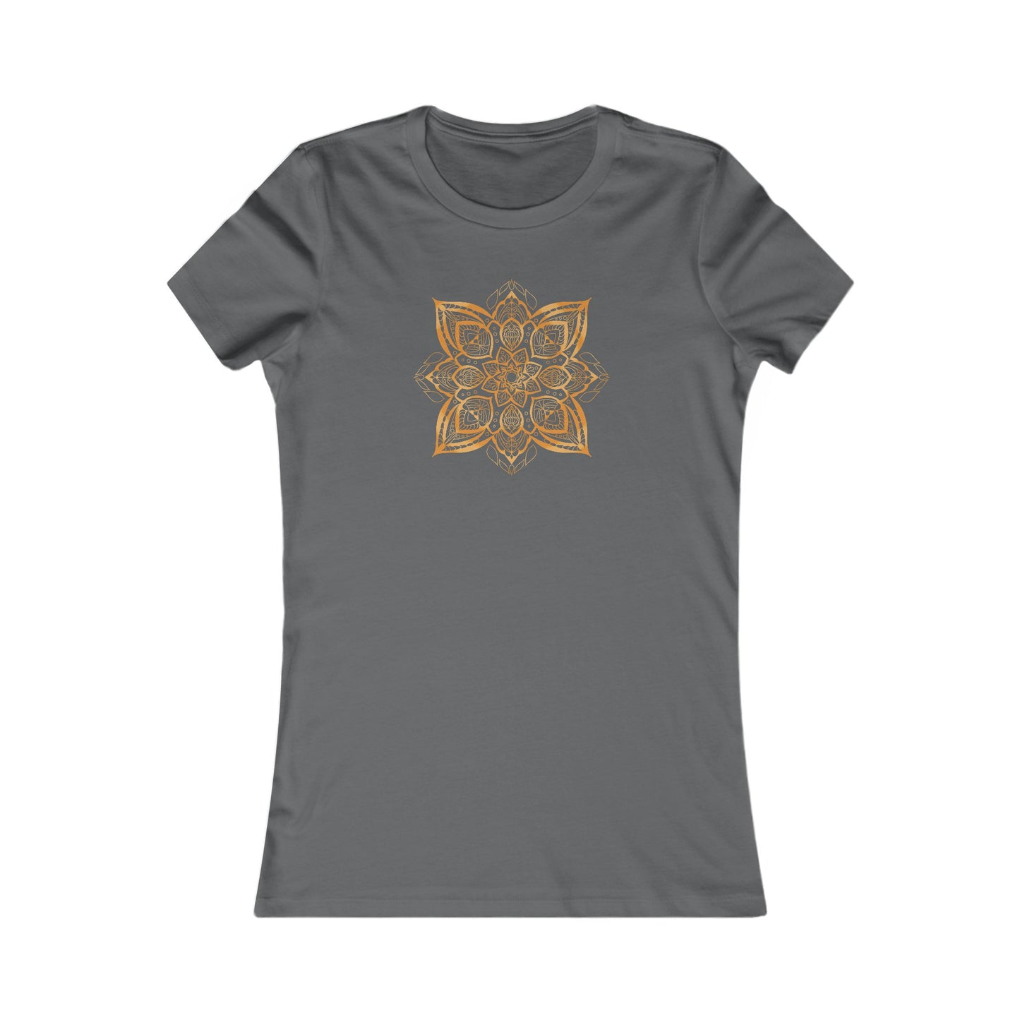 Colorful Mandala Fitted Tee (033)