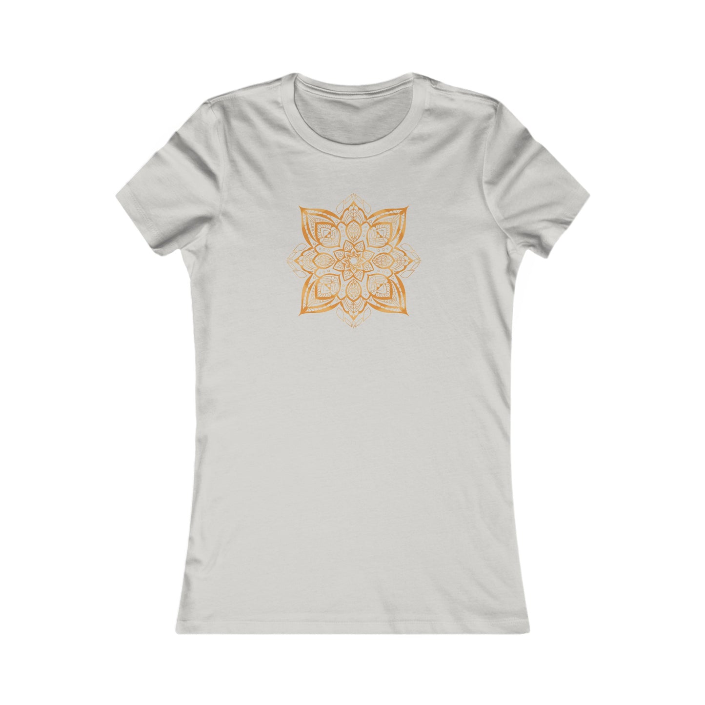 Colorful Mandala Fitted Tee (033)