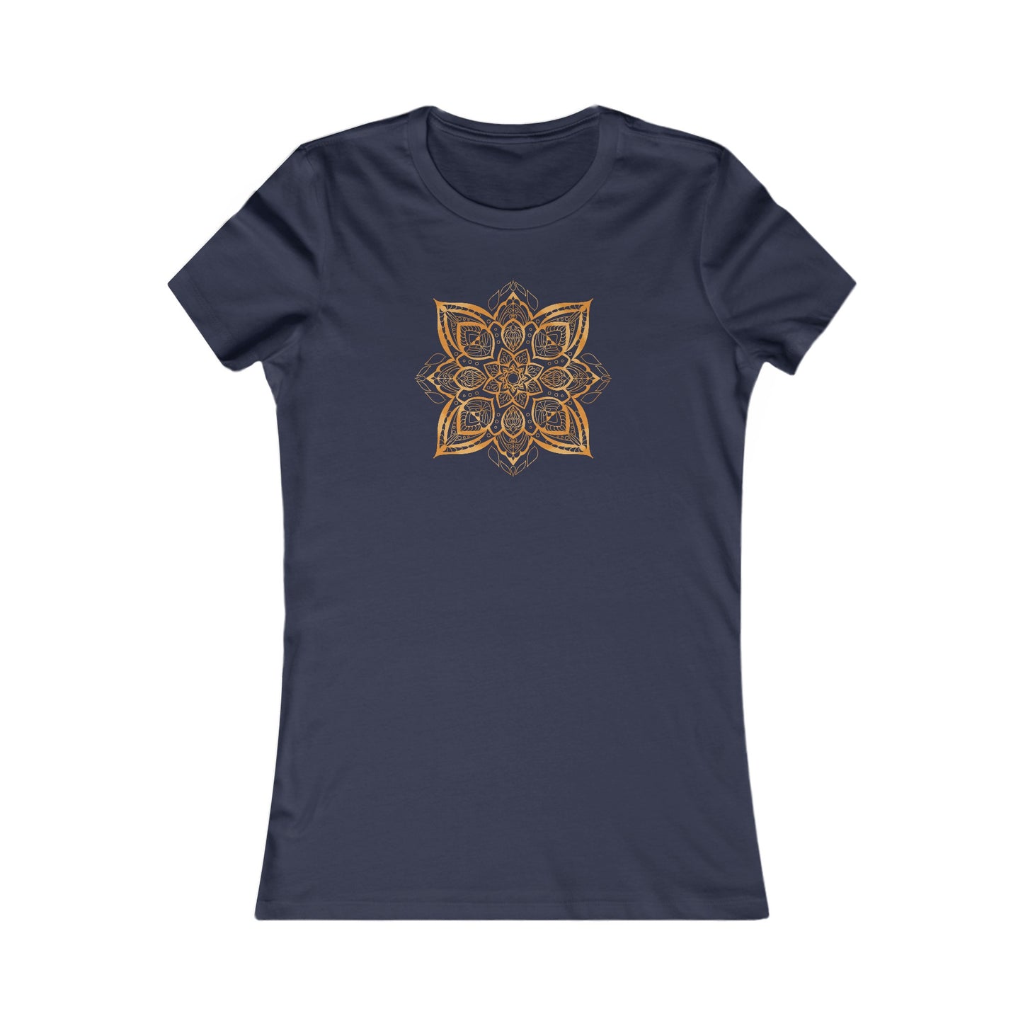 Colorful Mandala Fitted Tee (033)