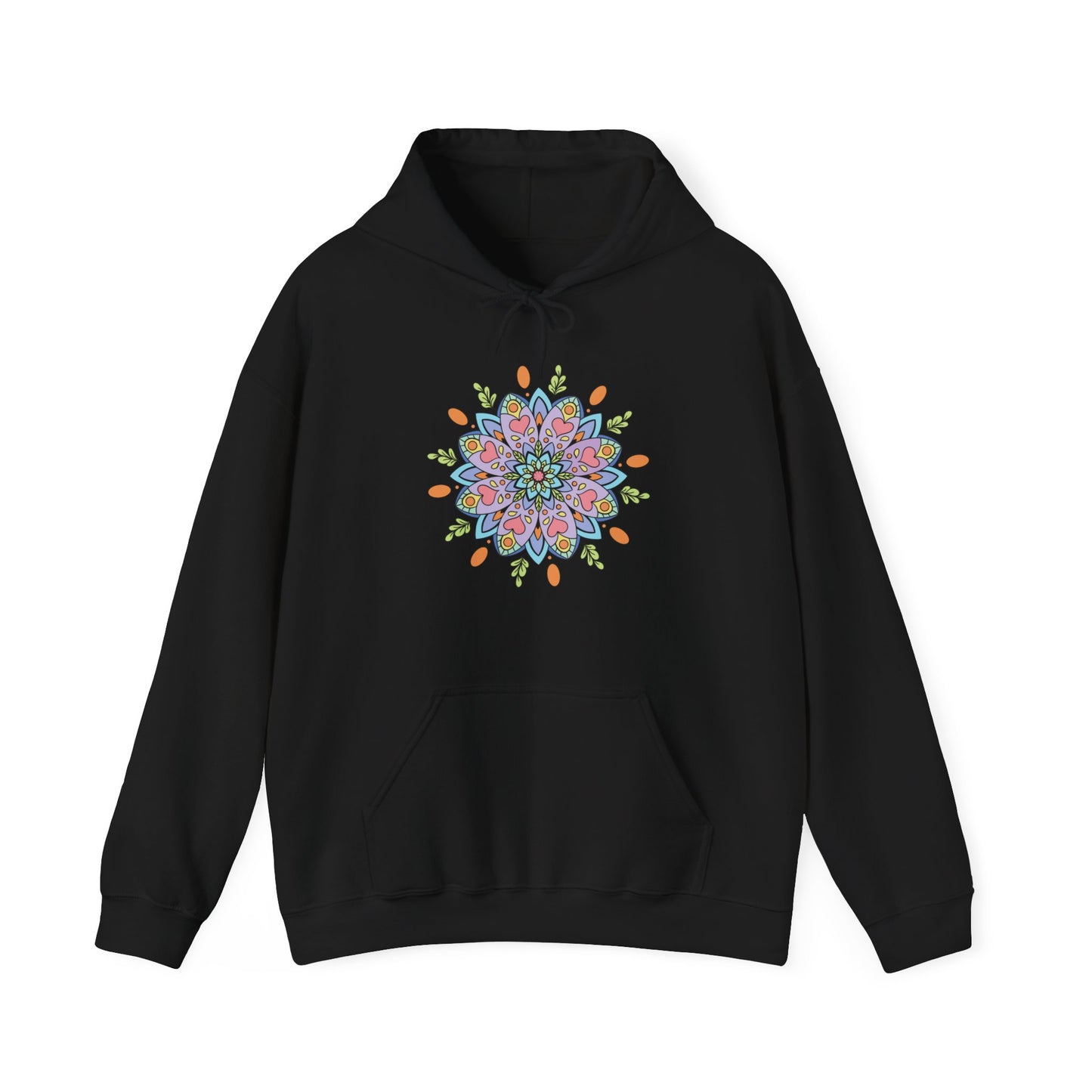 Colorful Mandala Hooded Sweatshirt (031)