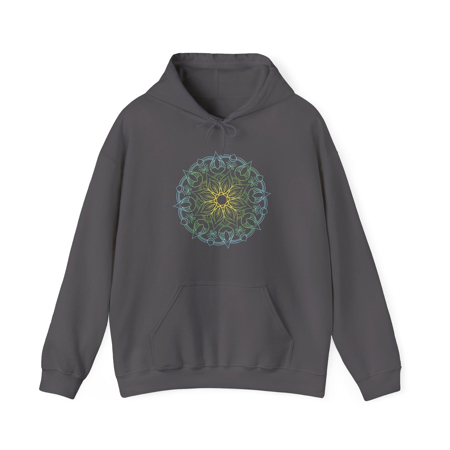 Colorful Mandala Hooded Sweatshirt (011)