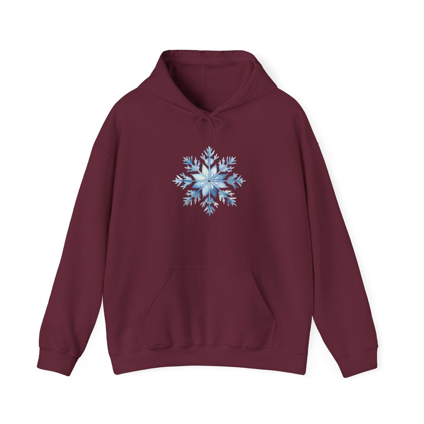 Snowflake Hooded Sweatshirt