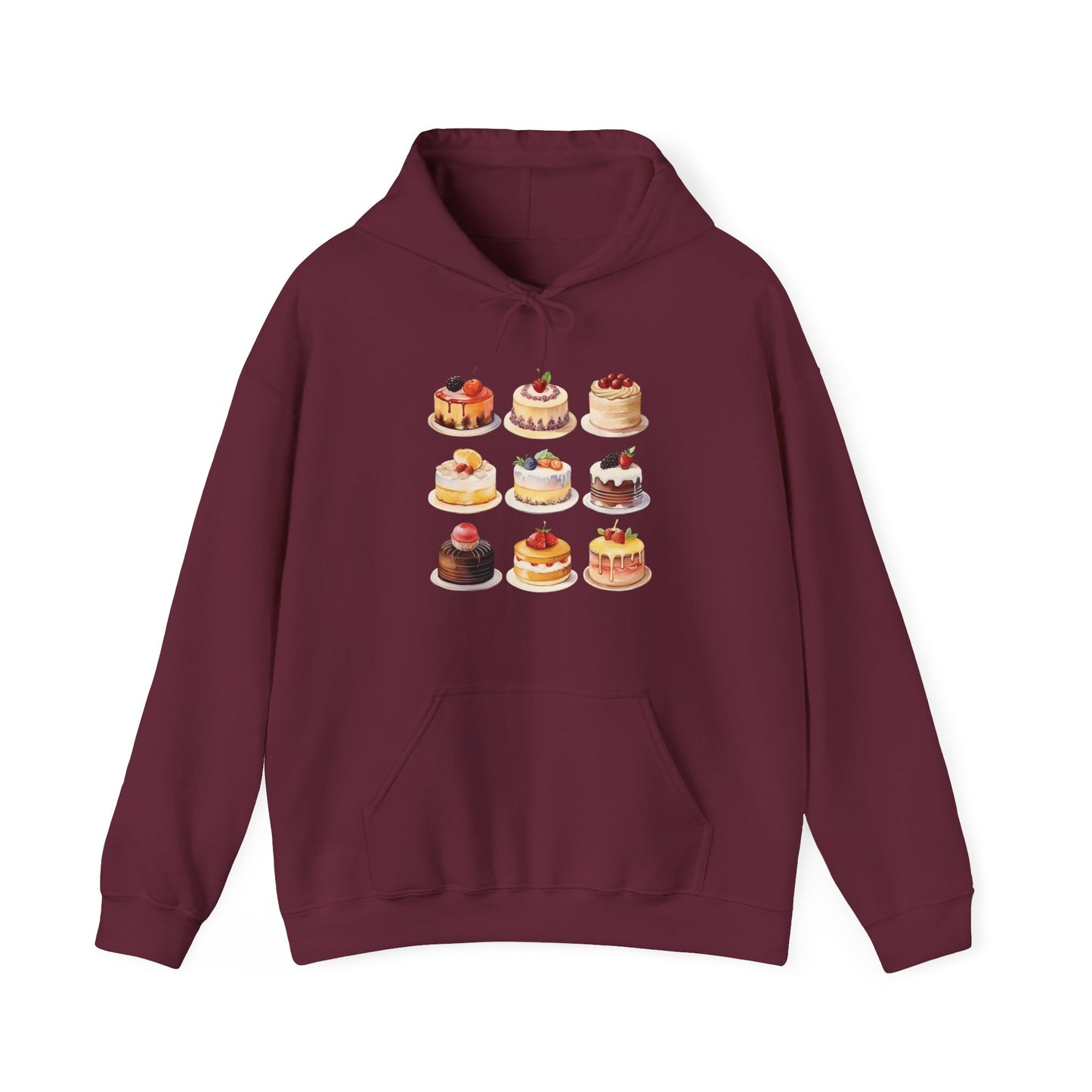 Cake Set Hooded Sweatshirt