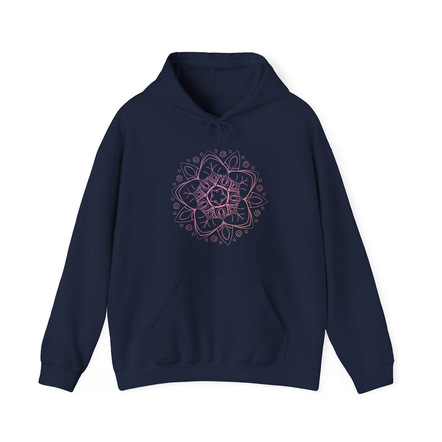 Colorful Mandala Hooded Sweatshirt (008)