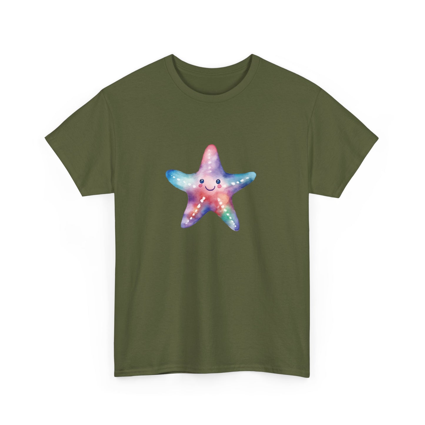 Watercolor Starfish Short Sleeve Tee