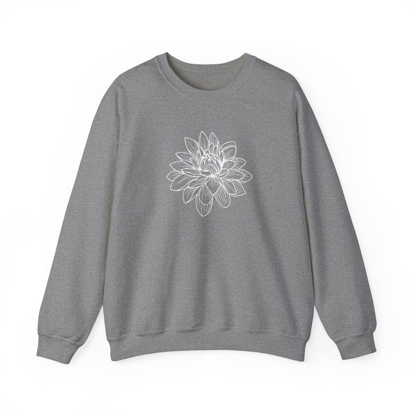 Lotus Outline Sweatshirt