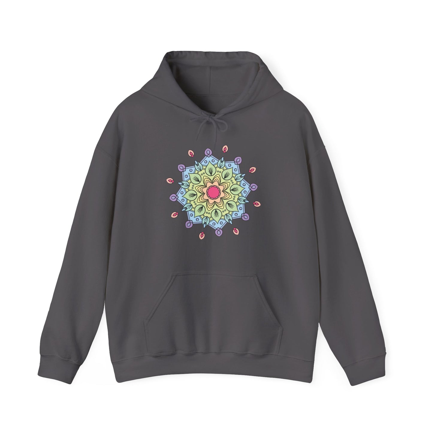 Colorful Mandala Hooded Sweatshirt (009)