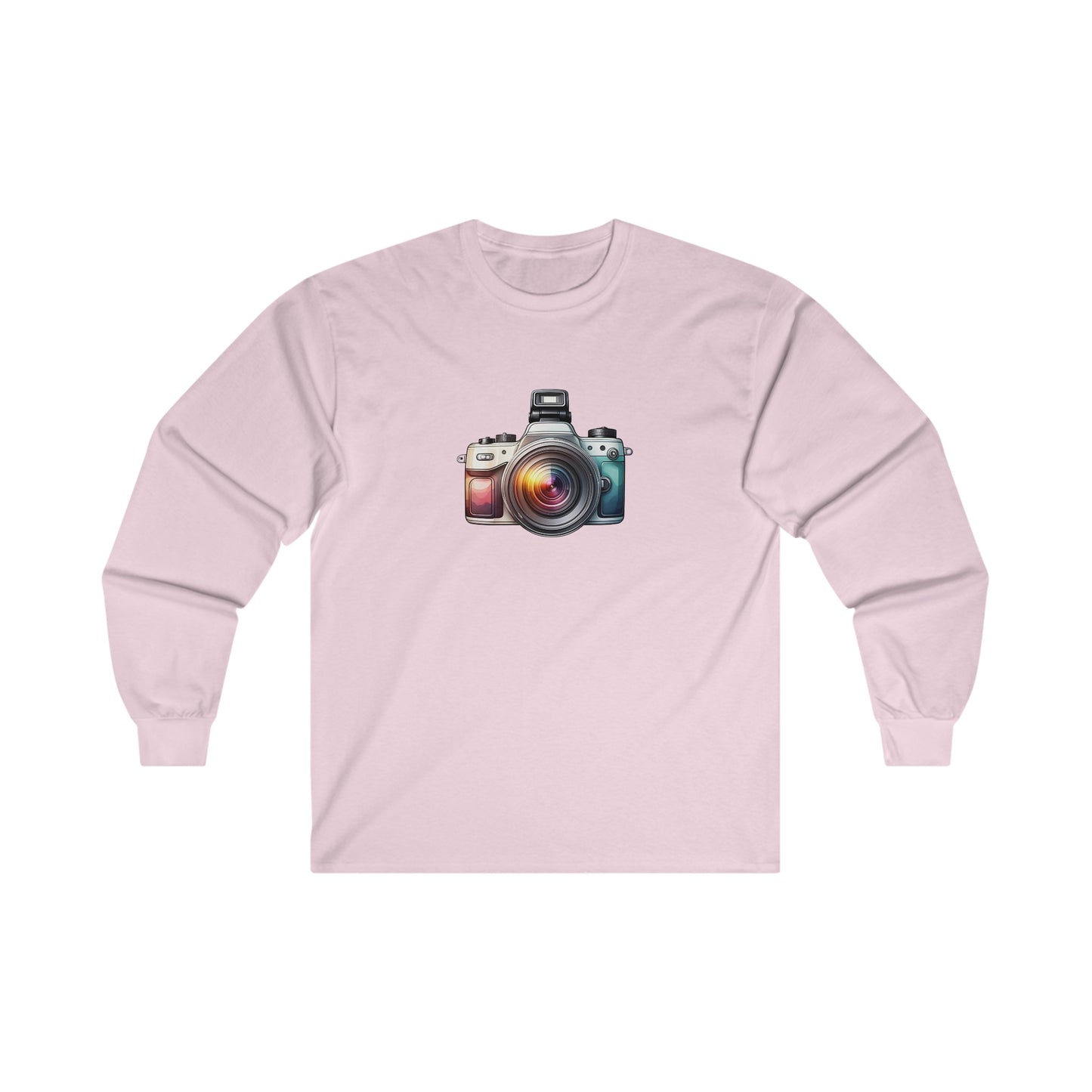 Colorful Camera Long Sleeve Tee