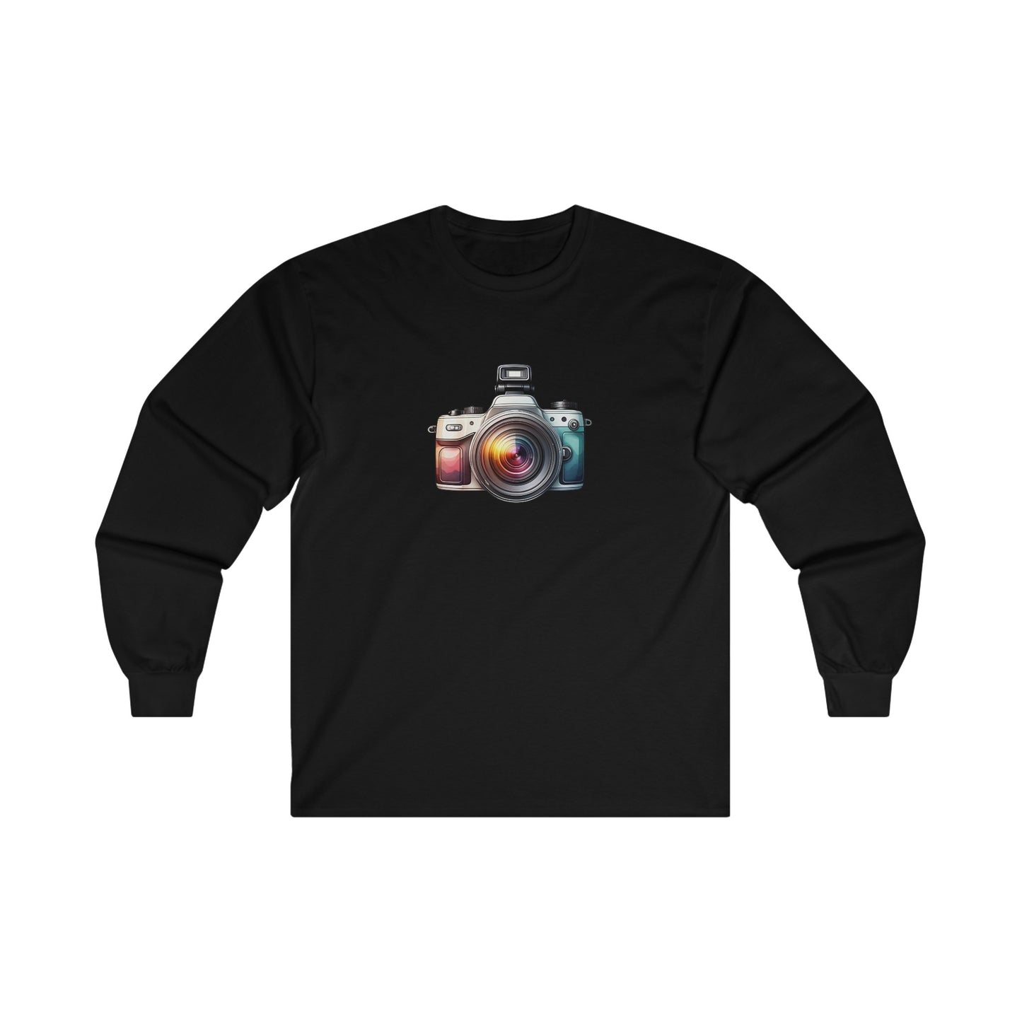 Colorful Camera Long Sleeve Tee