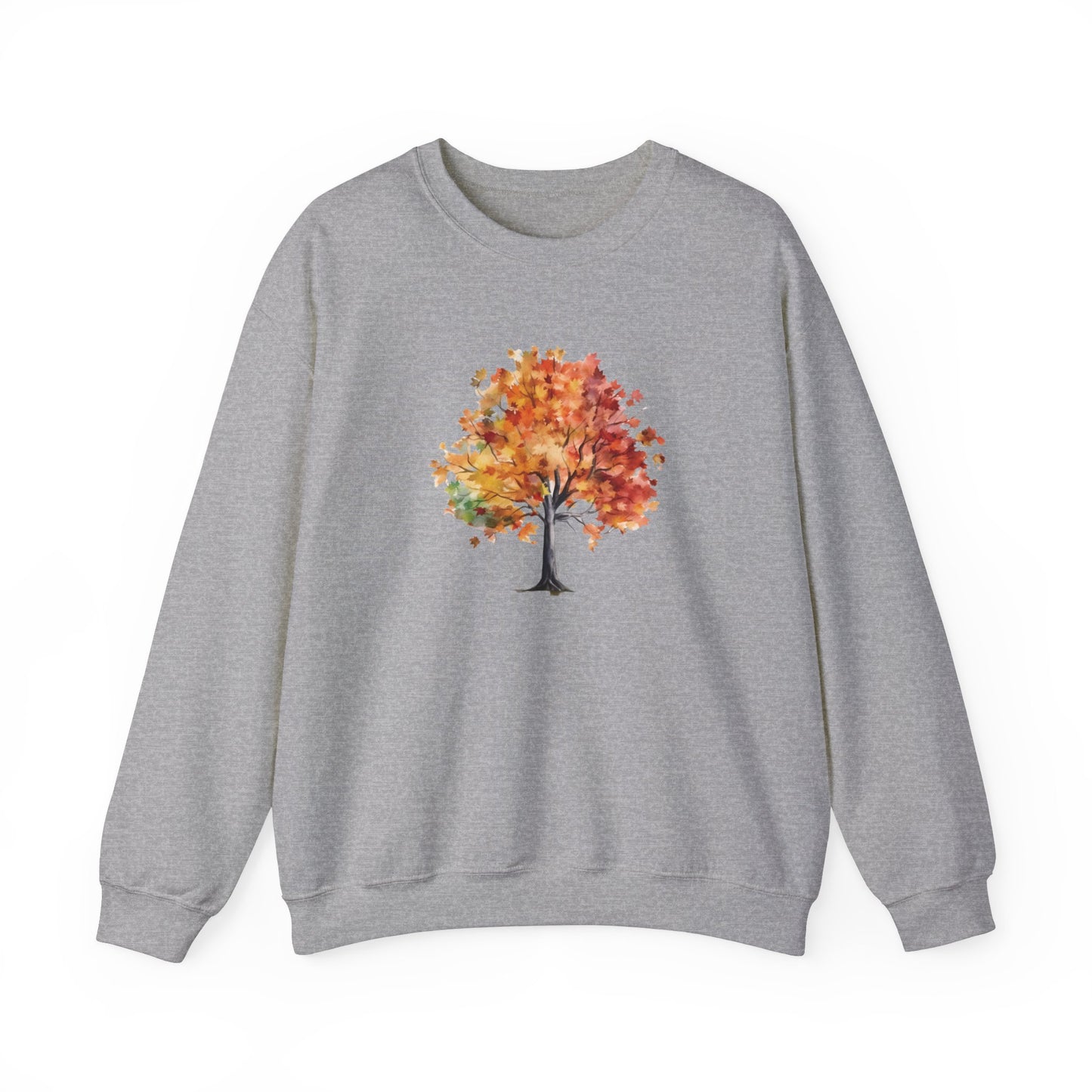 Watercolor Autumn Tree Sweatshirt