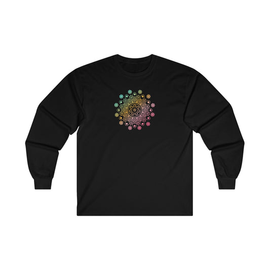 Colorful Mandala Long Sleeve Tee (039)