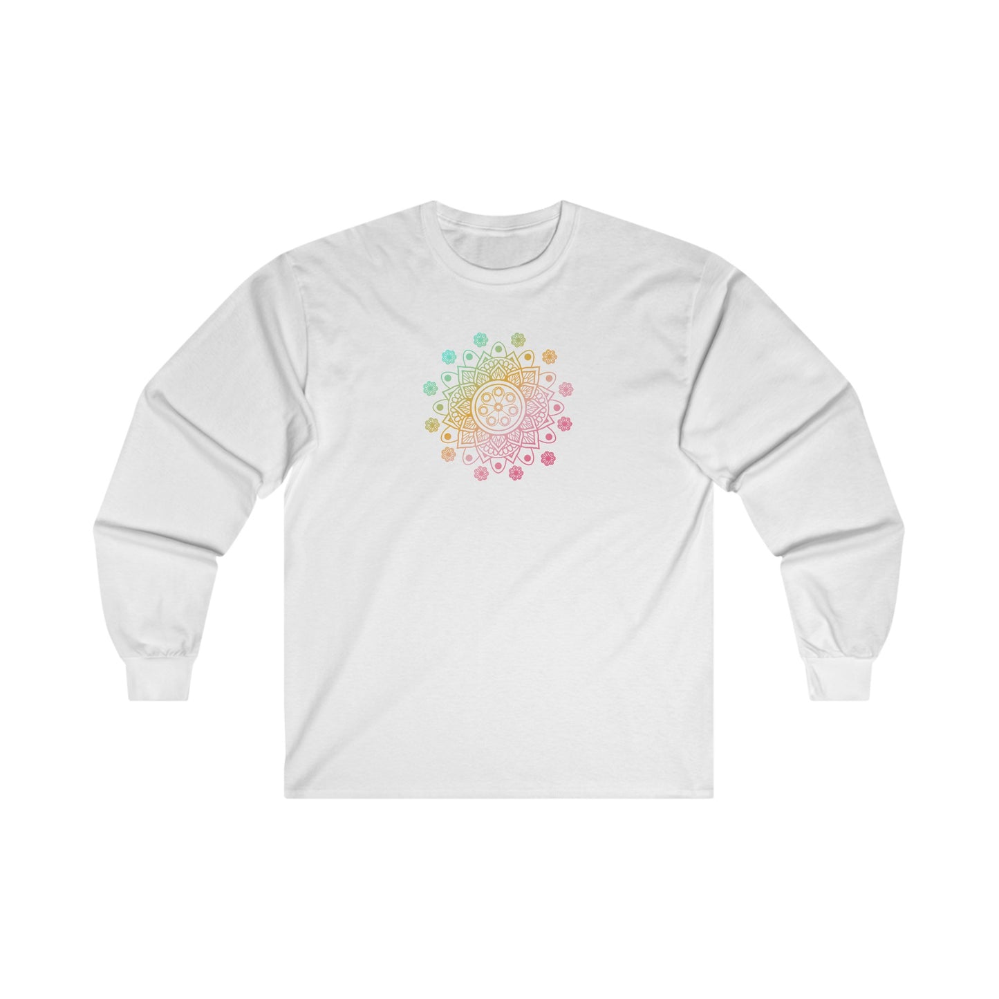 Colorful Mandala Long Sleeve Tee (039)