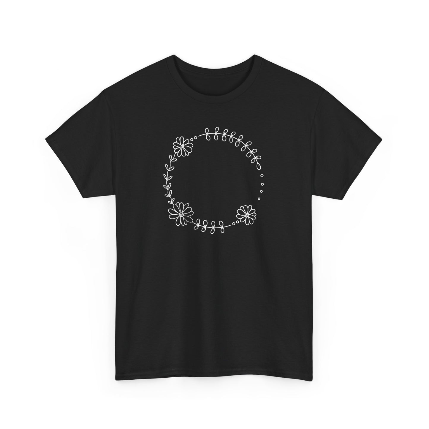 Triple Sunflower Circle Short Sleeve Tee