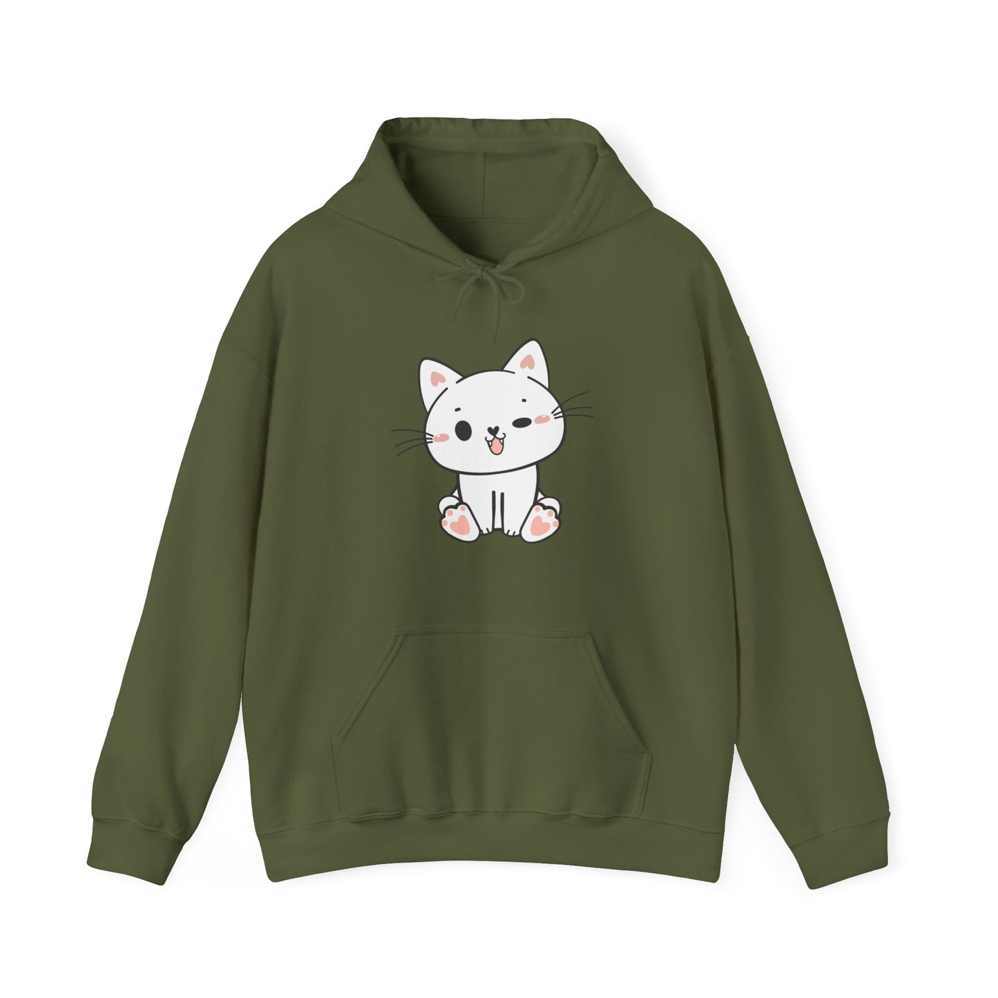 Cute Cat Hooded Sweatshirt