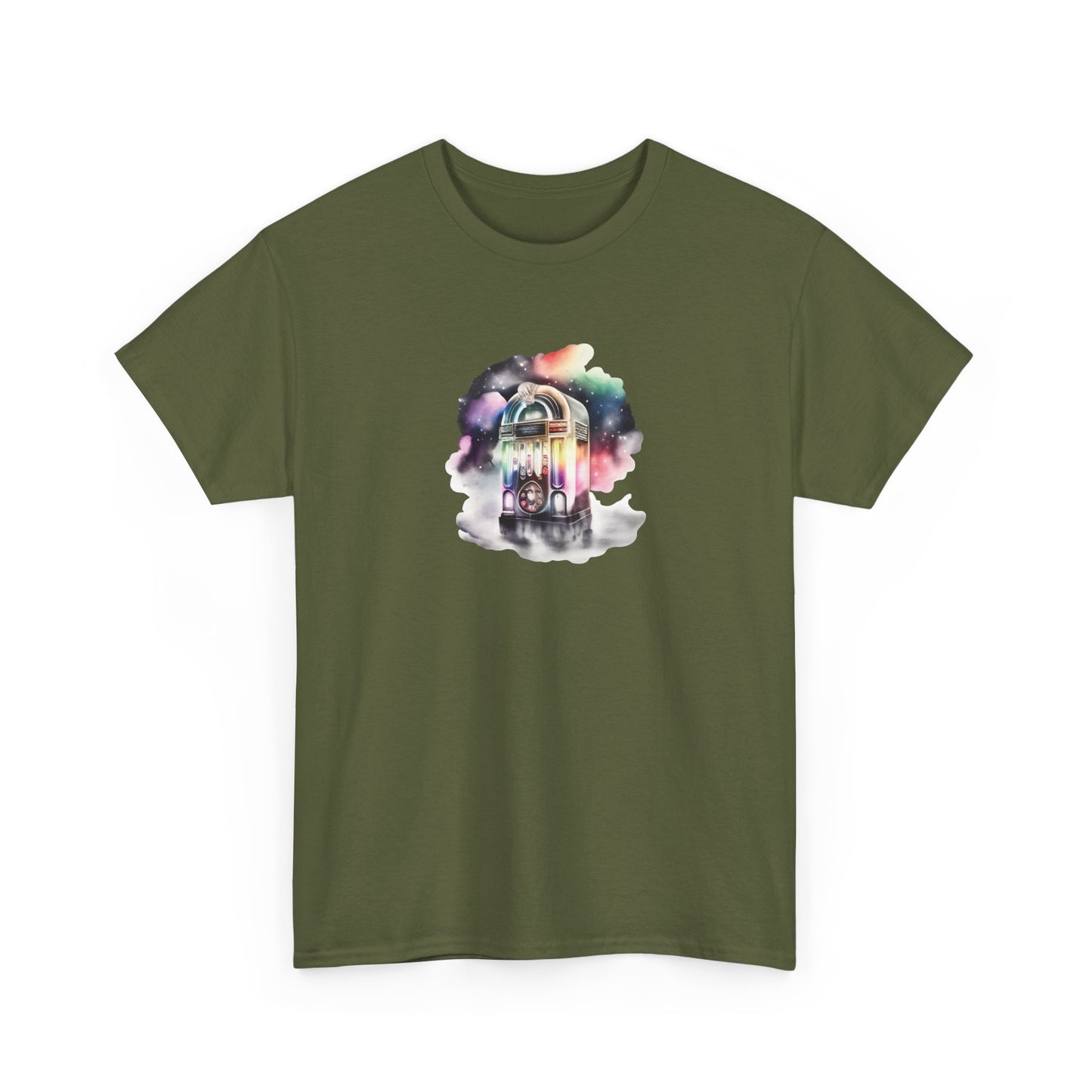 Watercolor Jukebox Short Sleeve Tee