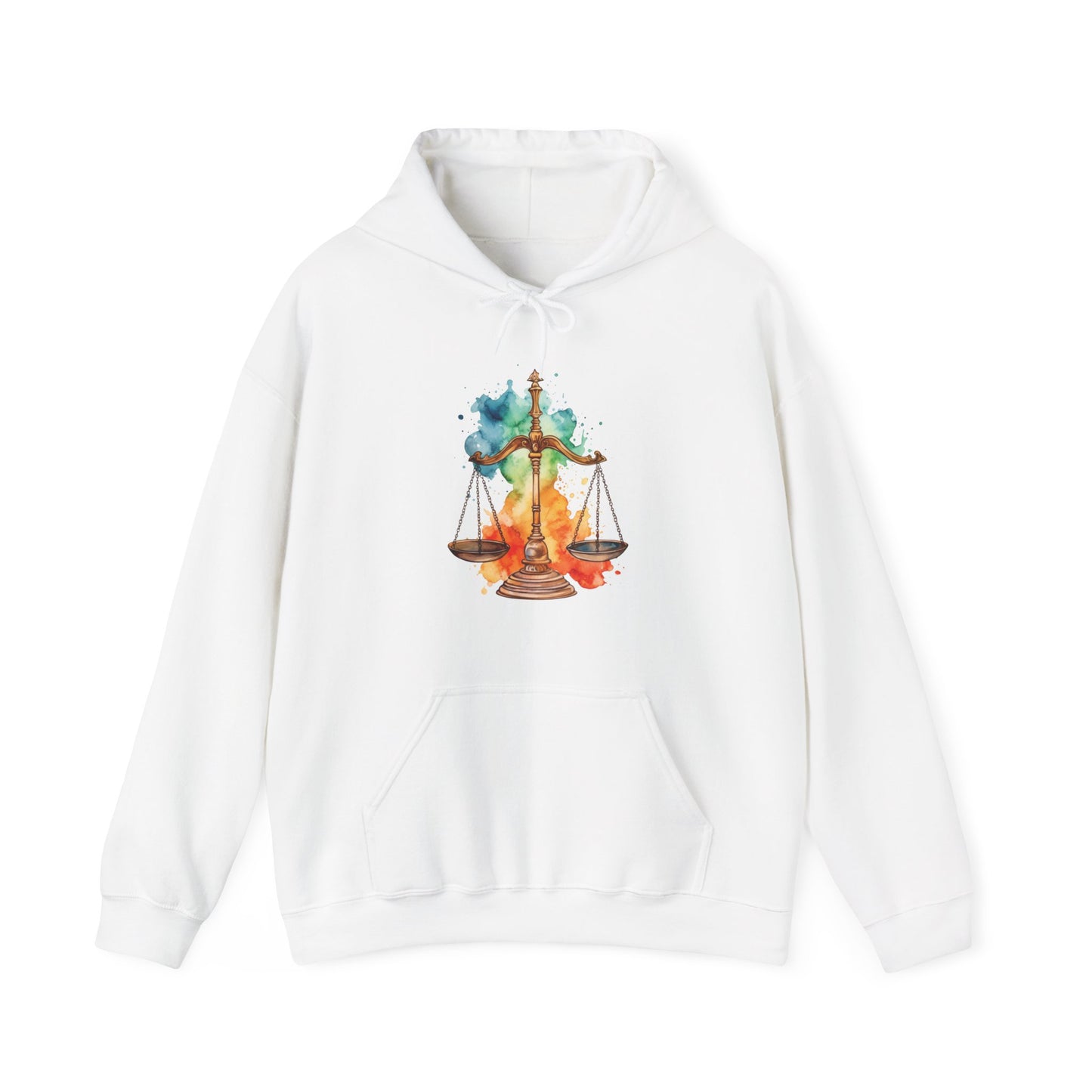 Watercolor Scale Hooded Sweatshirt