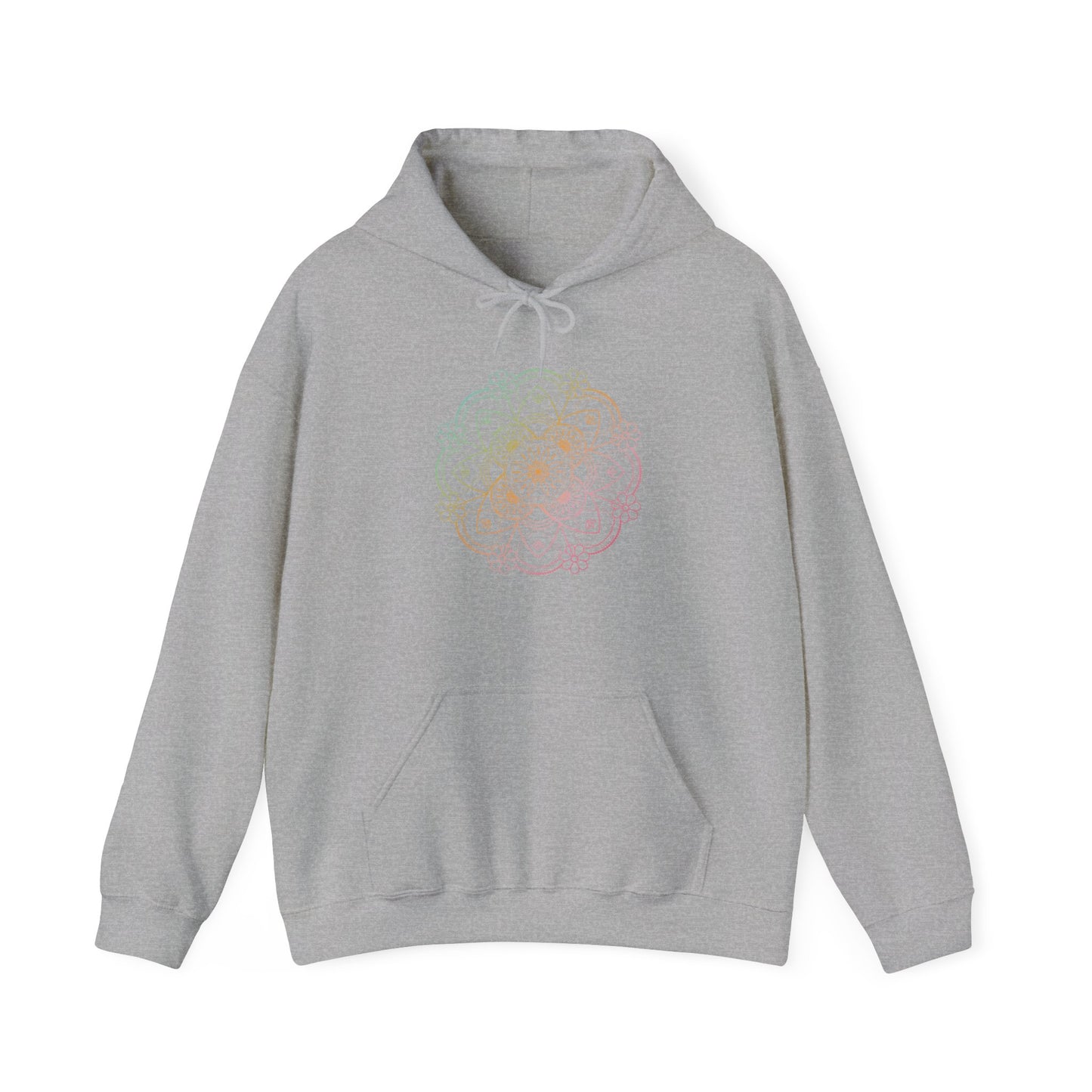 Colorful Mandala Hooded Sweatshirt (041)