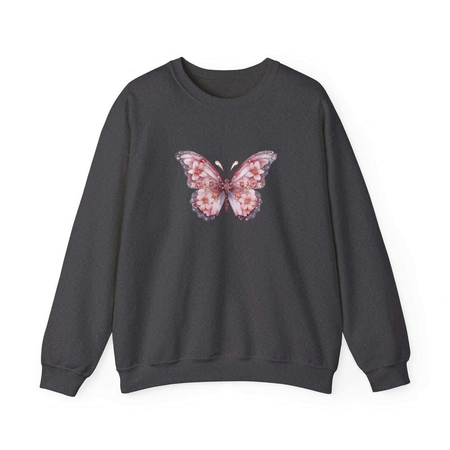 Floral Butterfly Sweatshirt