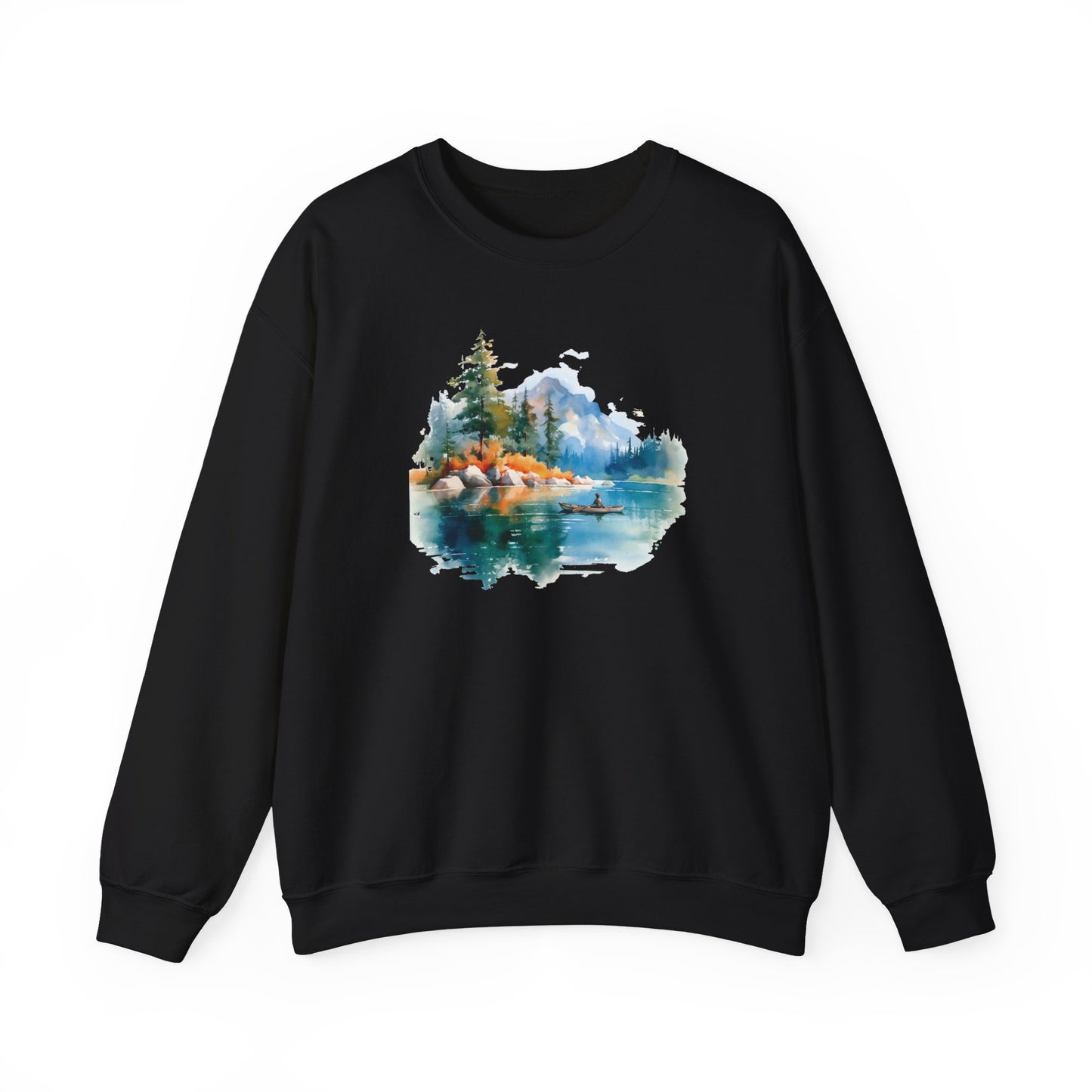 Watercolor Lake Sweatshirt