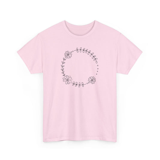 Triple Sunflower Circle Short Sleeve Tee