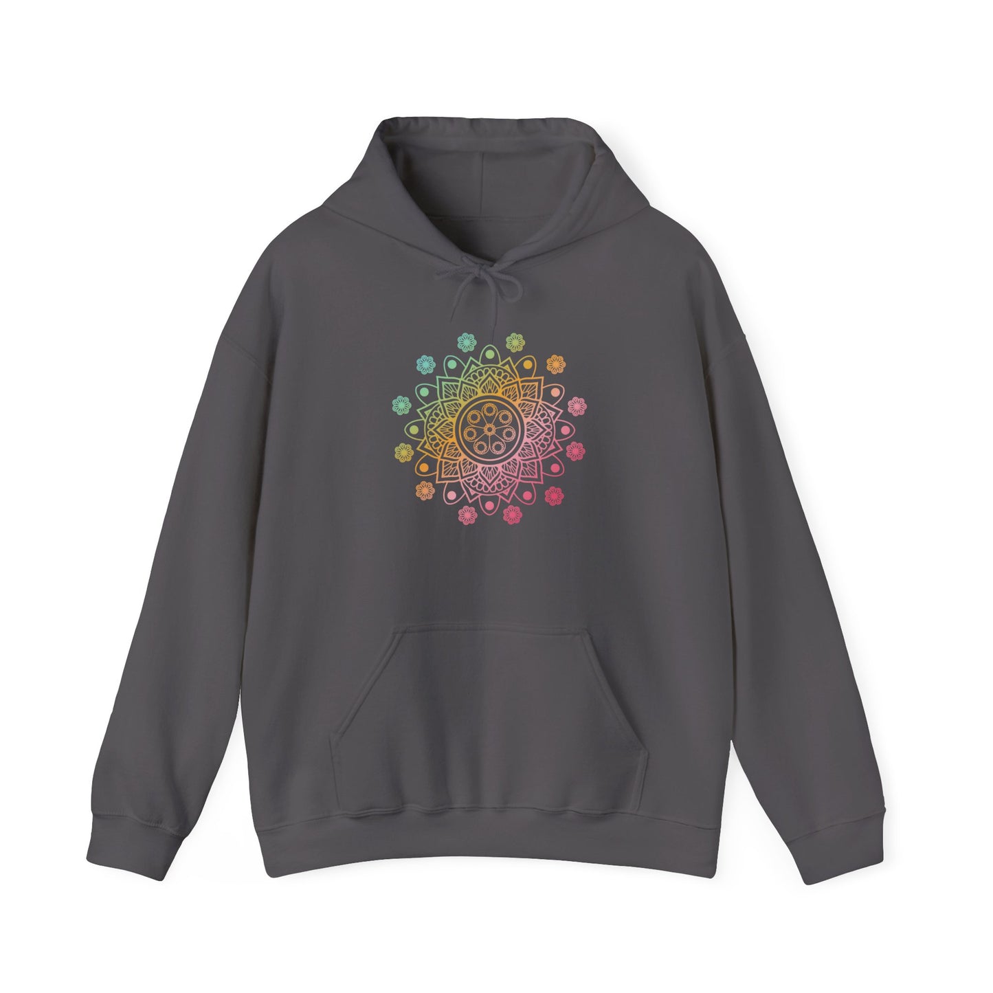 Colorful Mandala Hooded Sweatshirt (039)