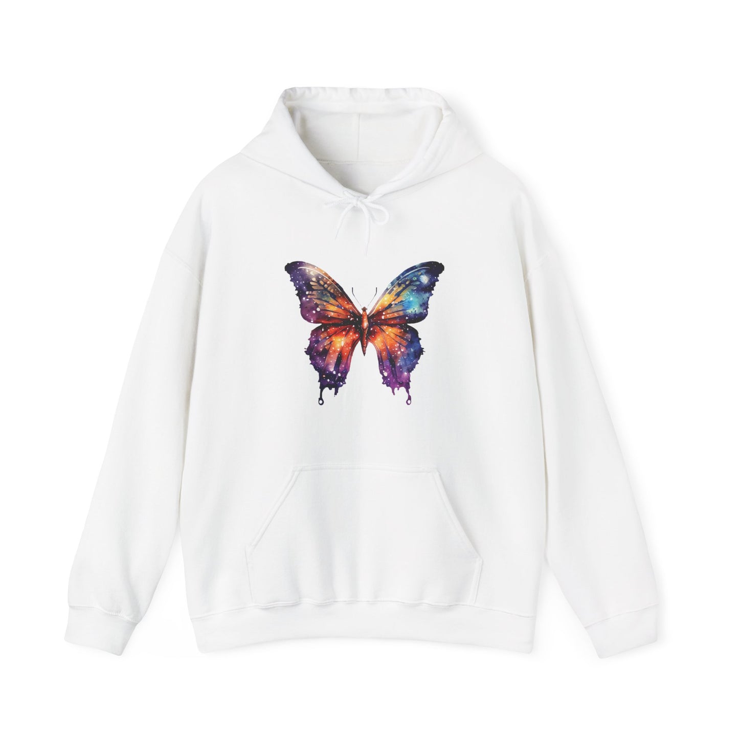 Galaxy Butterfly Hooded Sweatshirt