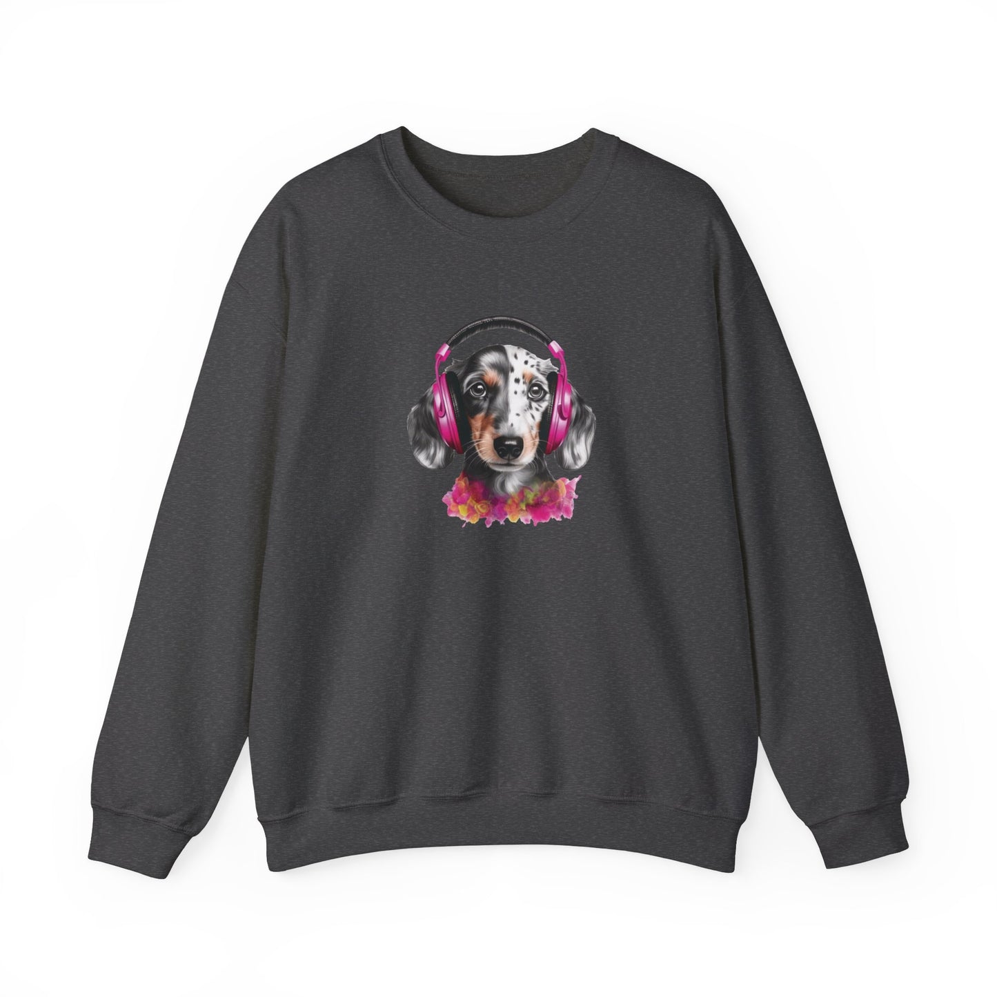 Dog with Headphones Sweatshirt