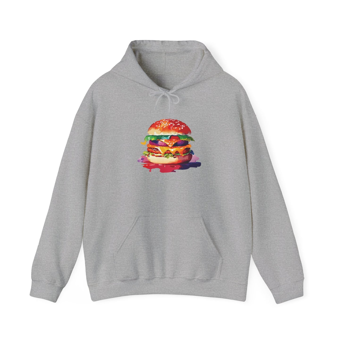Cheeseburger Hooded Sweatshirt