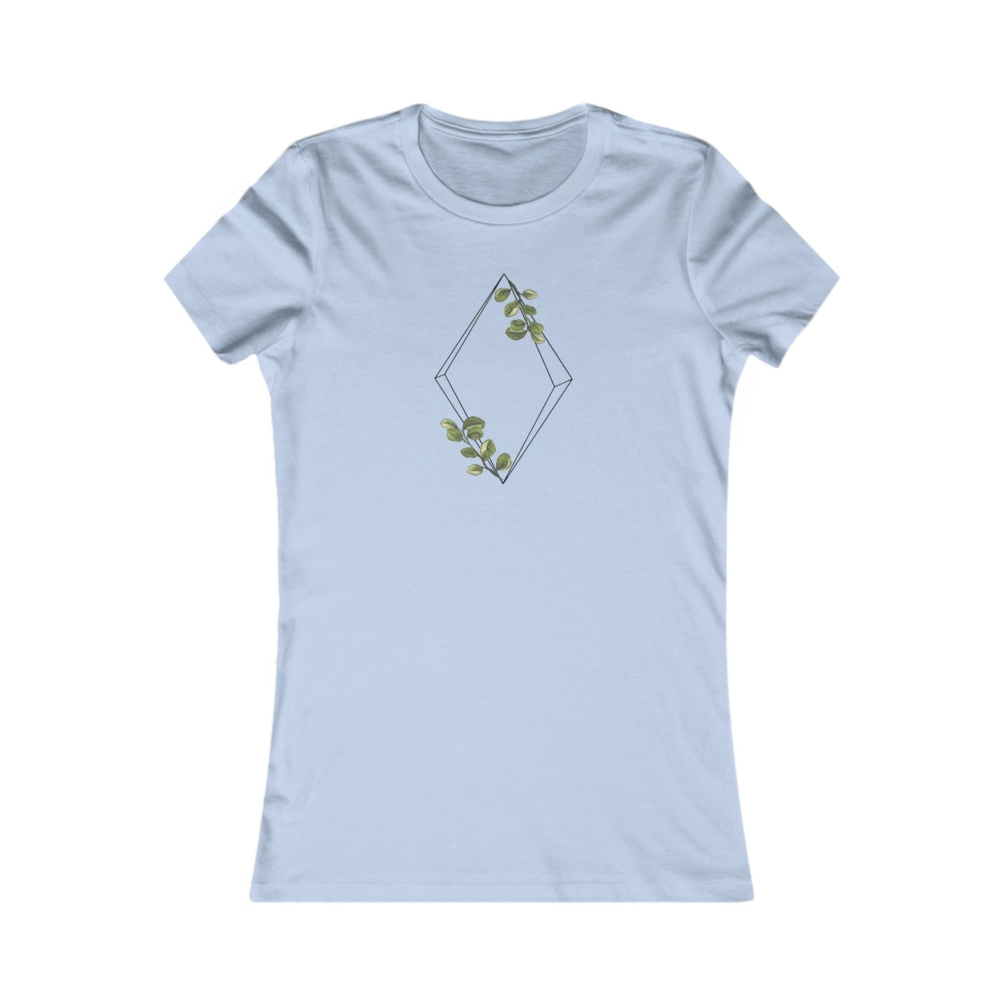 Eucalyptus Diamond Fitted Tee