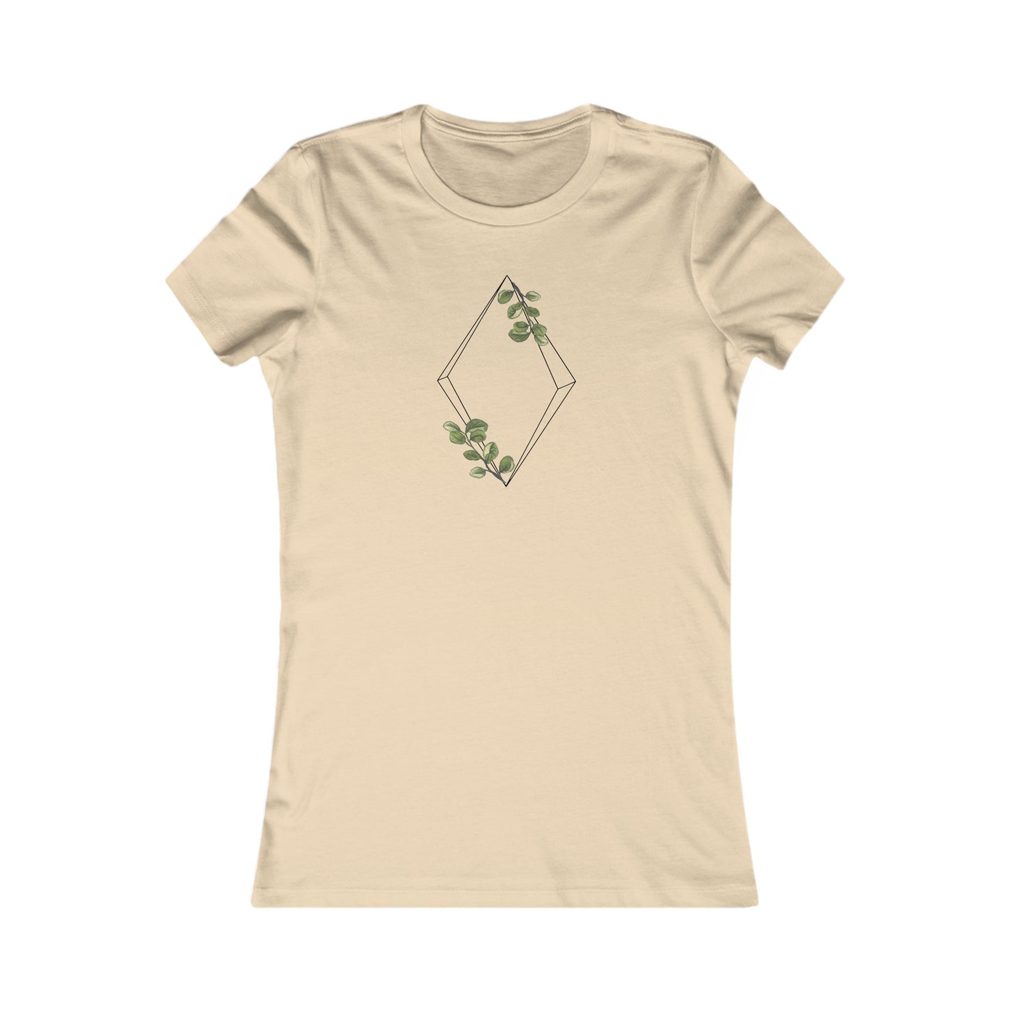 Eucalyptus Diamond Fitted Tee
