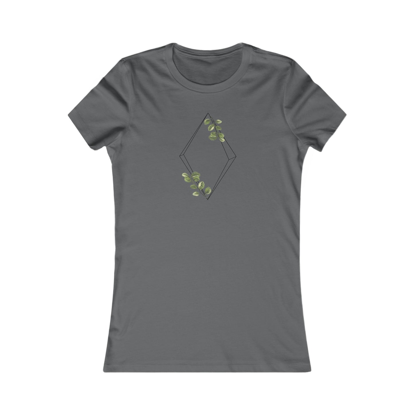 Eucalyptus Diamond Fitted Tee